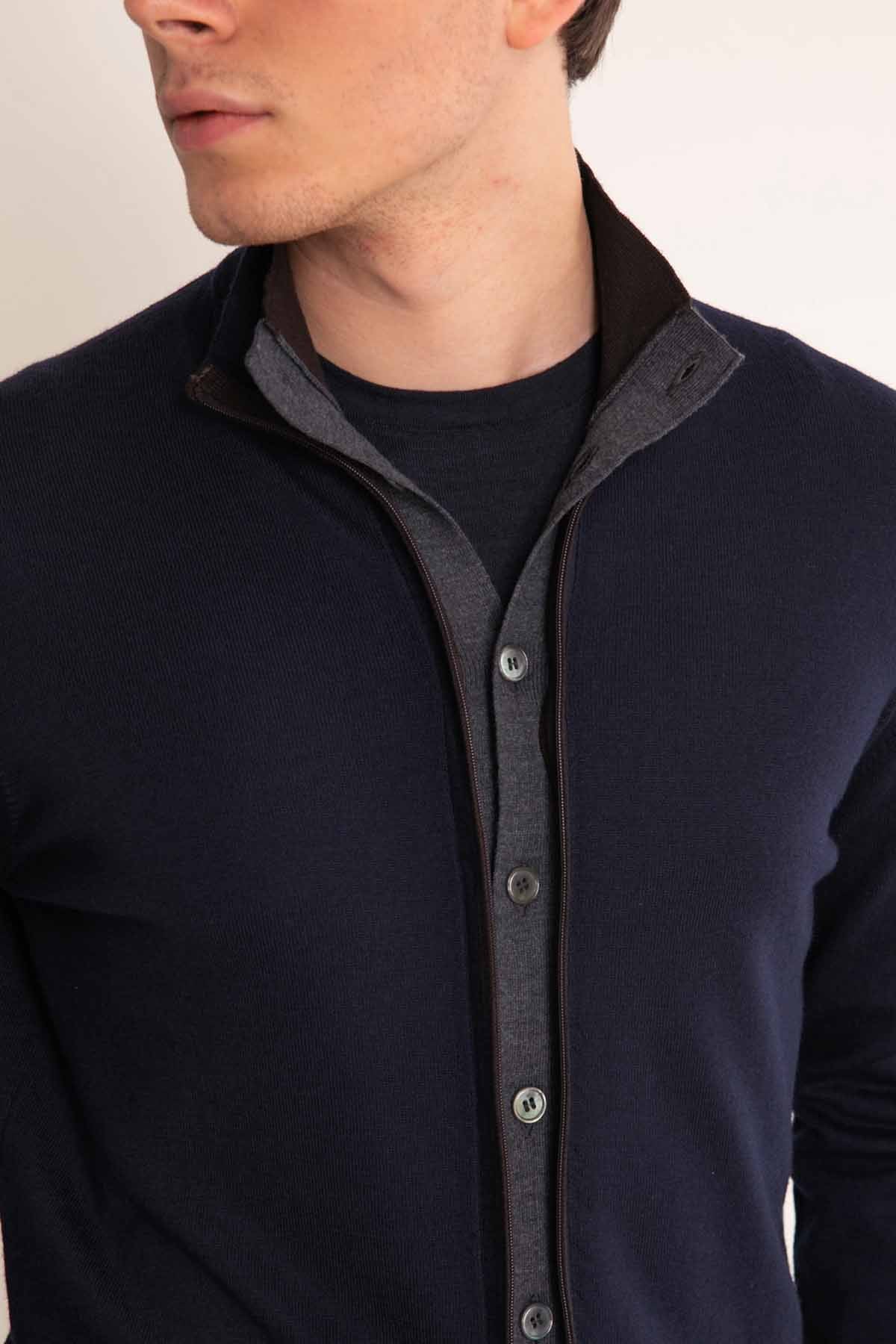 Gran Sasso Triko Ceket-Libas Trendy Fashion Store