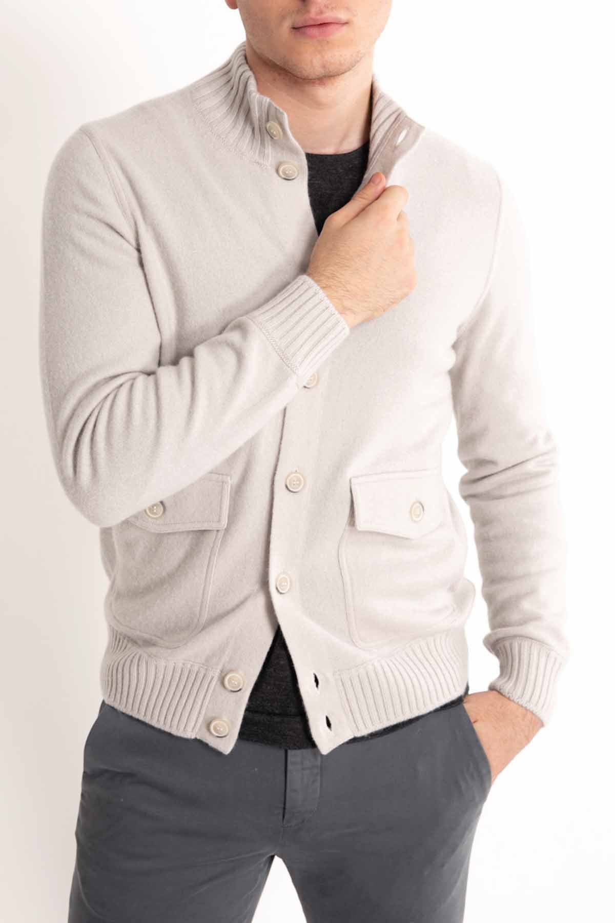 Gran Sasso Düğmeli Kaşmir Ceket-Libas Trendy Fashion Store