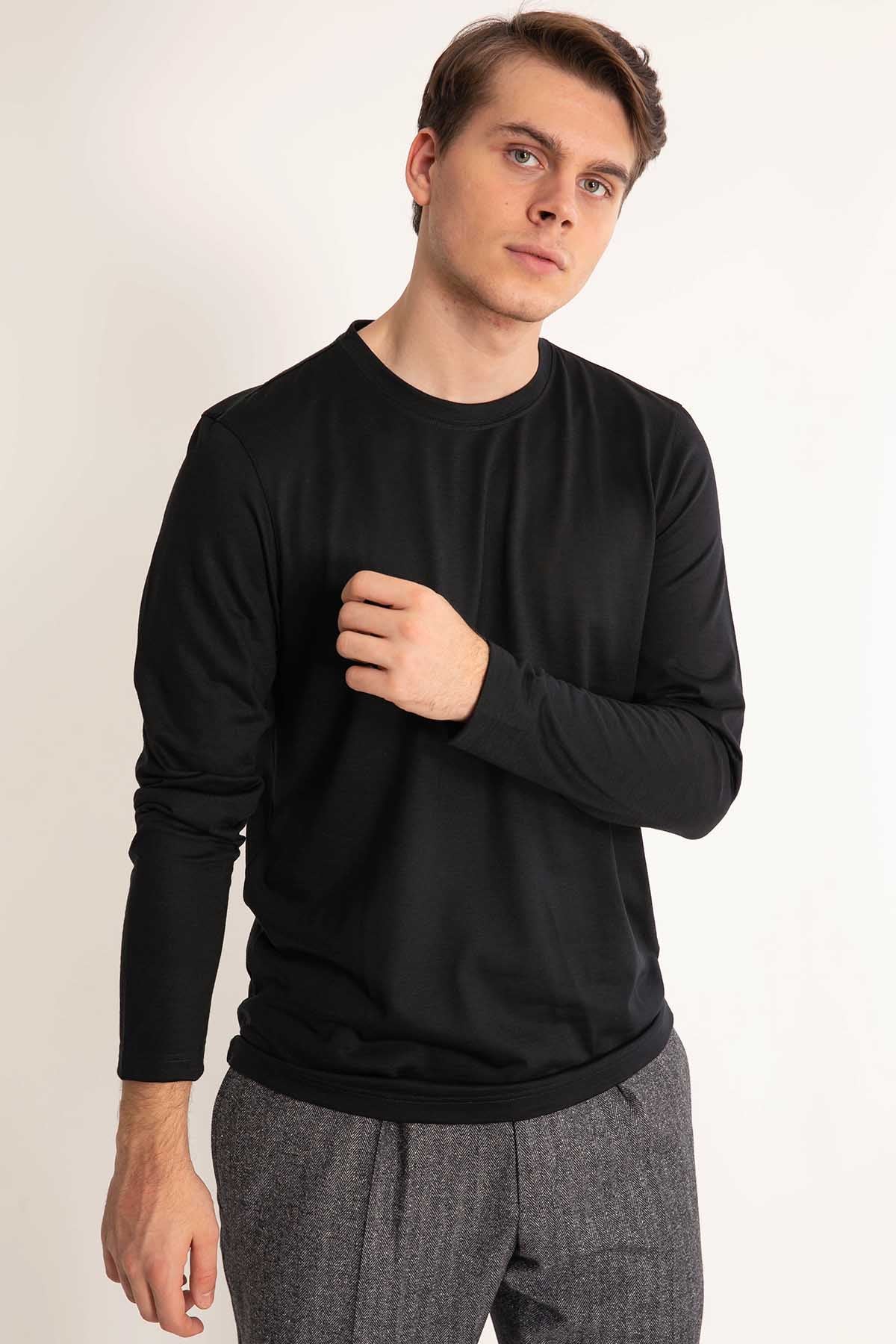 Gran Sasso Yuvarlak Yaka Triko-Libas Trendy Fashion Store