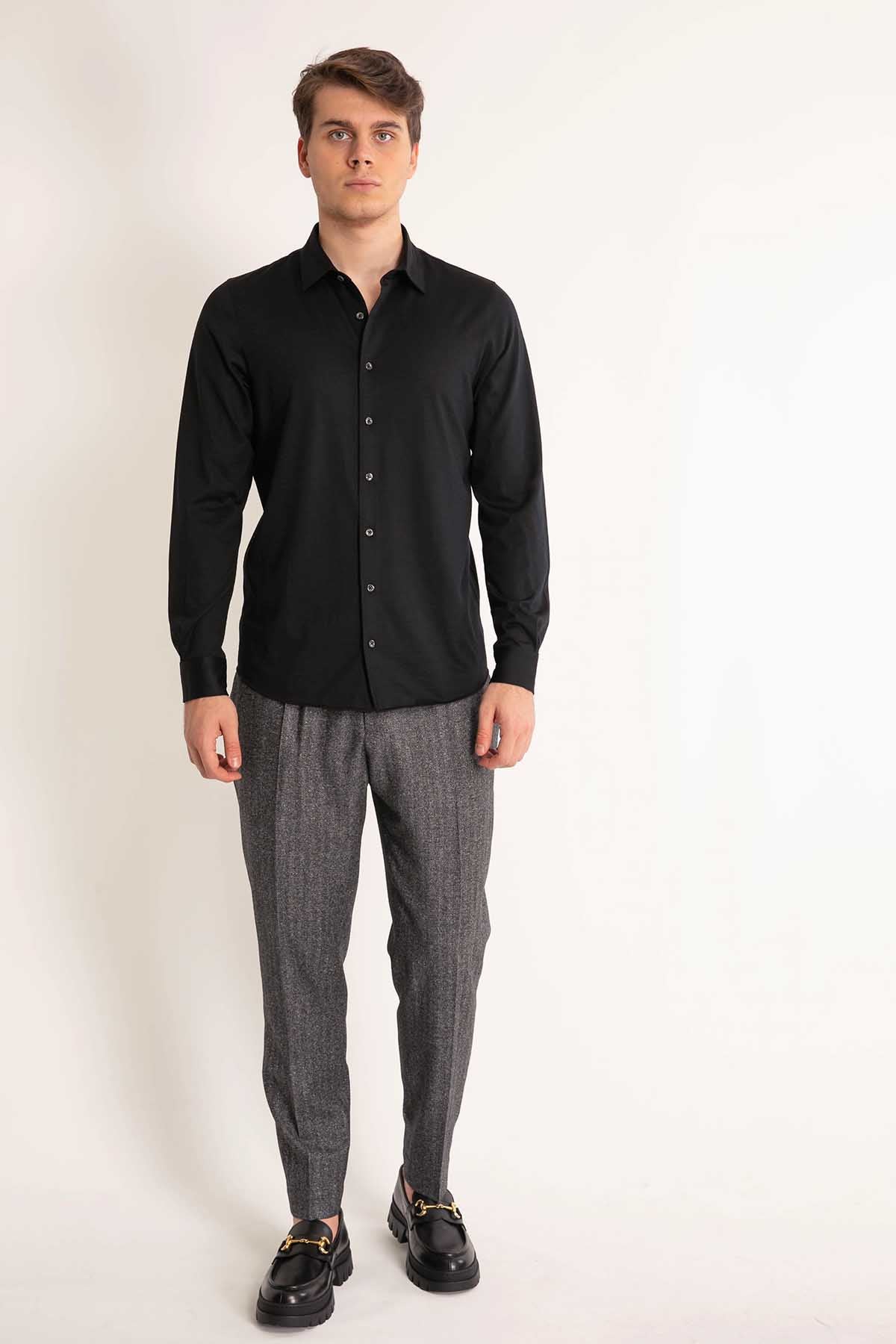 Gran Sasso Yün Gömlek-Libas Trendy Fashion Store