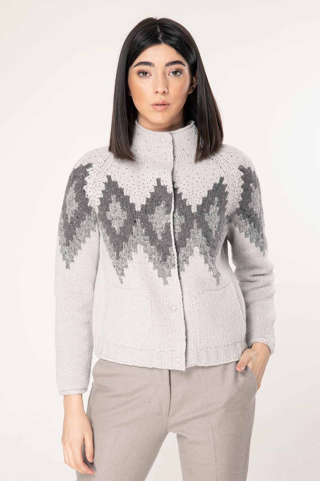 Tonet Kaşmirli Triko Ceket-Libas Trendy Fashion Store