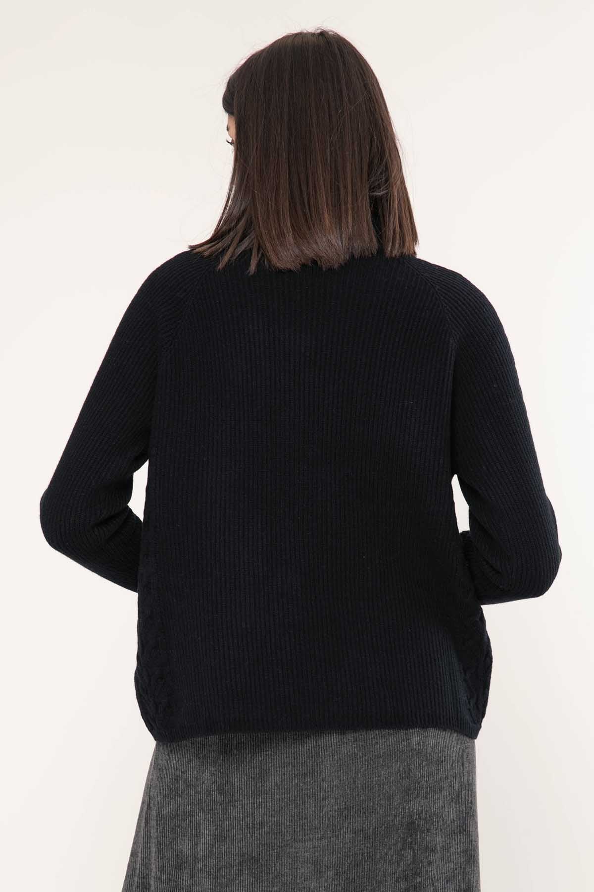 Tonet İpek ve Kaşmirli Triko Ceket-Libas Trendy Fashion Store