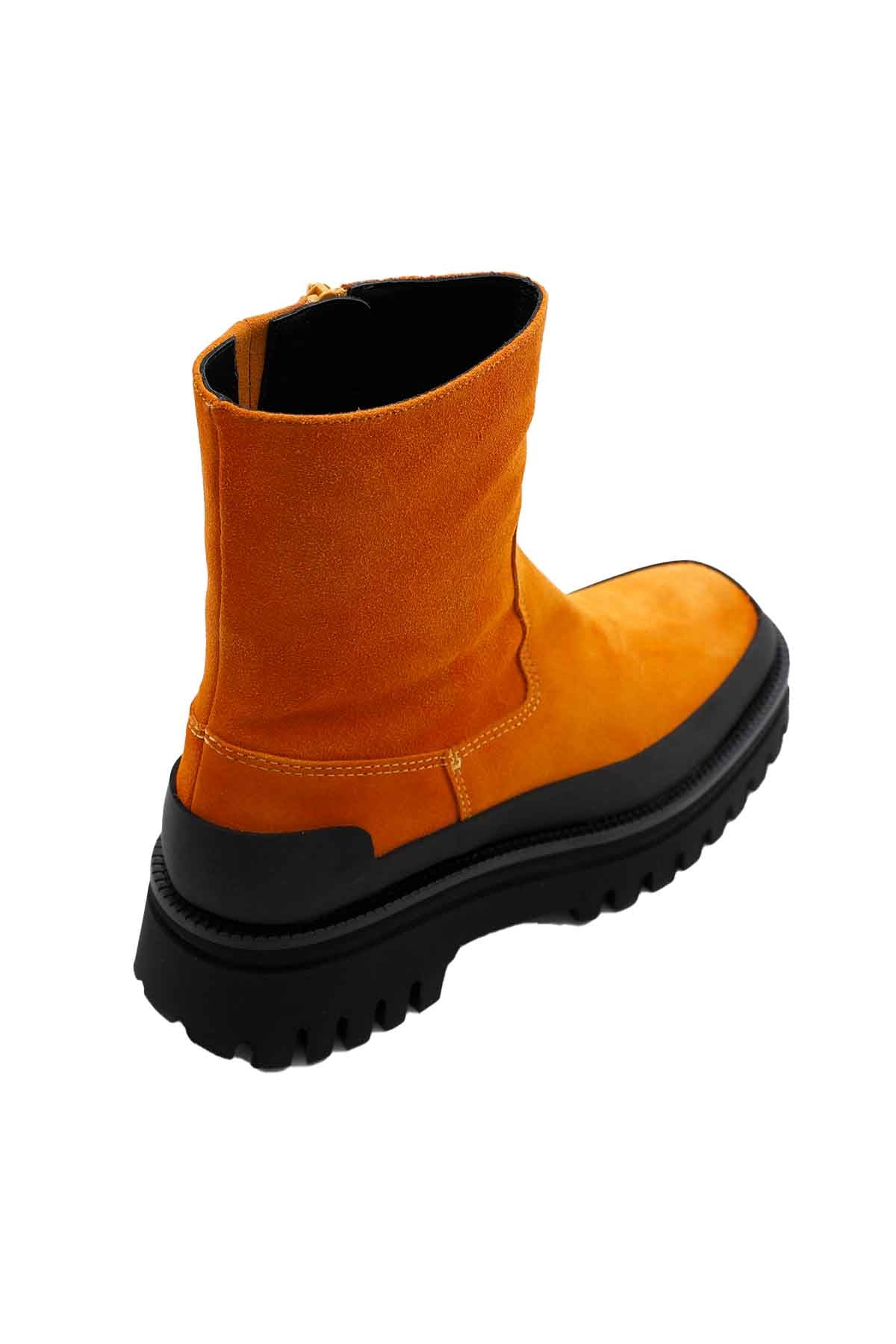 Paloma Barcelo Estoril Yandan Fermuarlı Süet Bot-Libas Trendy Fashion Store