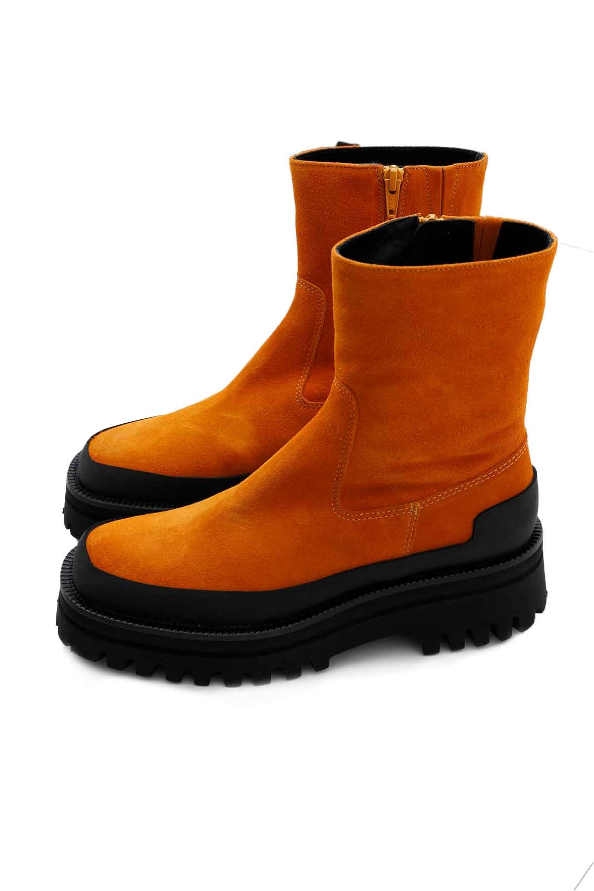 Paloma Barcelo Estoril Yandan Fermuarlı Süet Bot-Libas Trendy Fashion Store