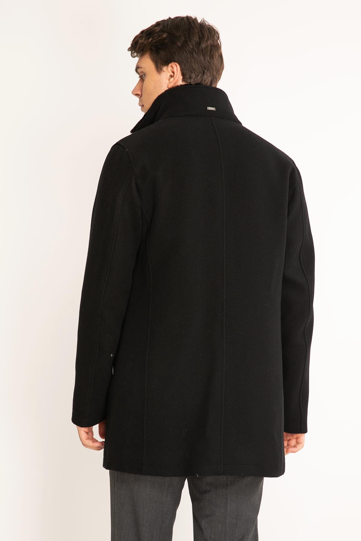 Herno Slim Fit Palto-Libas Trendy Fashion Store