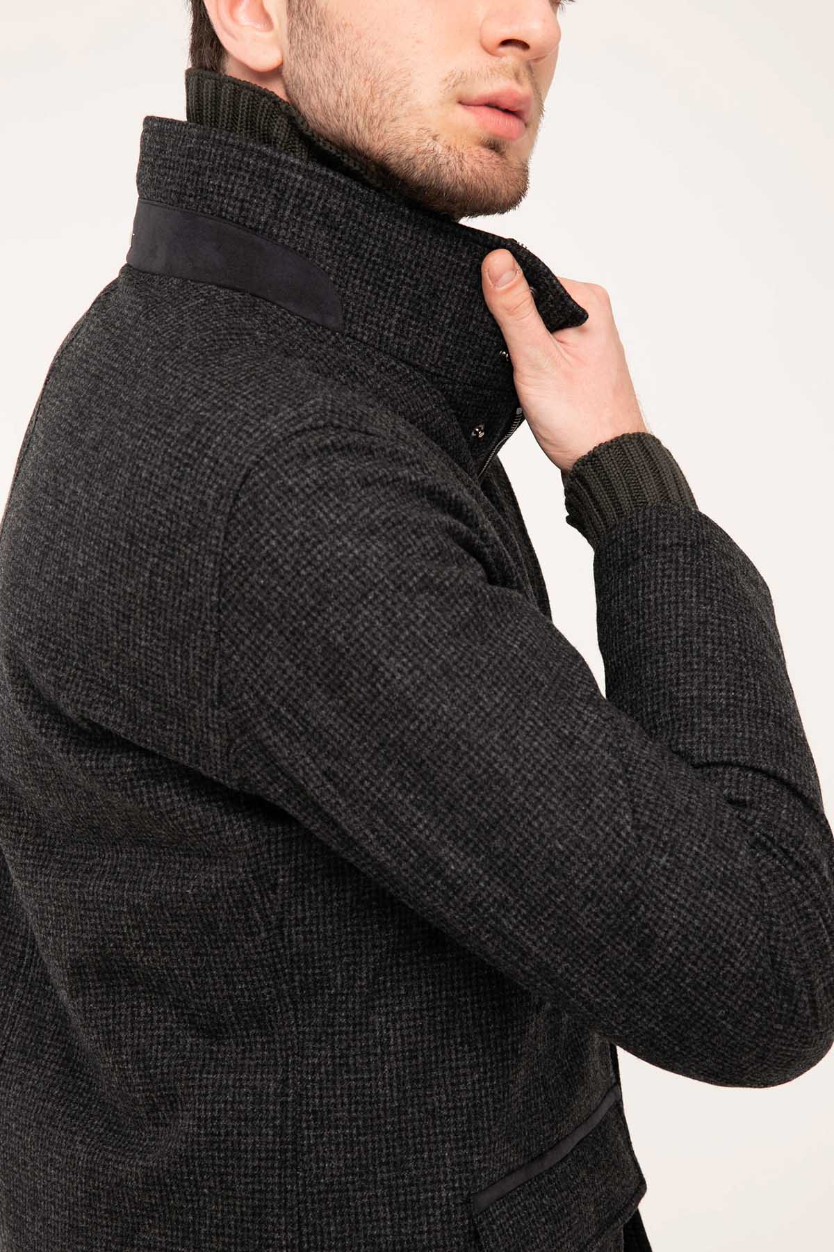 Herno Puffer İçli Yün Mont-Libas Trendy Fashion Store