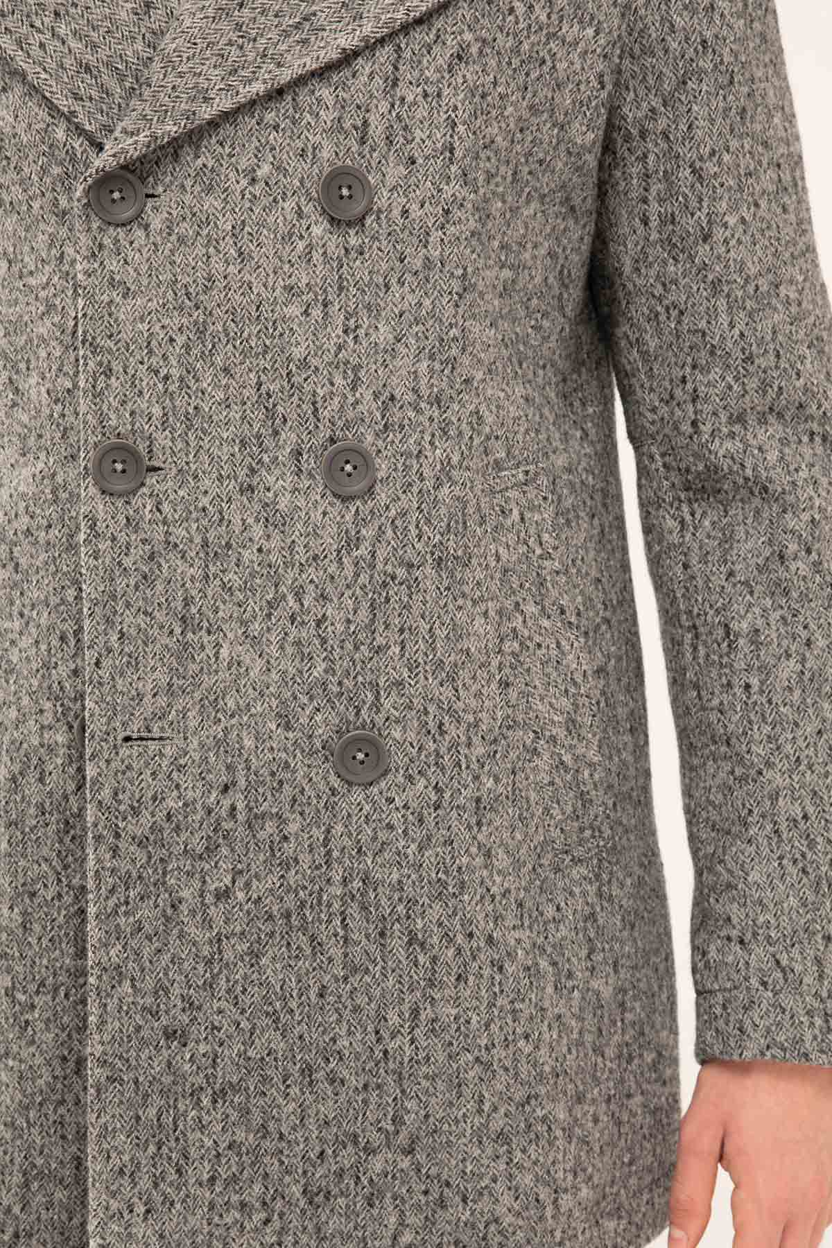 Herno Puffer İçli Kruvaze Balıksırtı Kaban-Libas Trendy Fashion Store