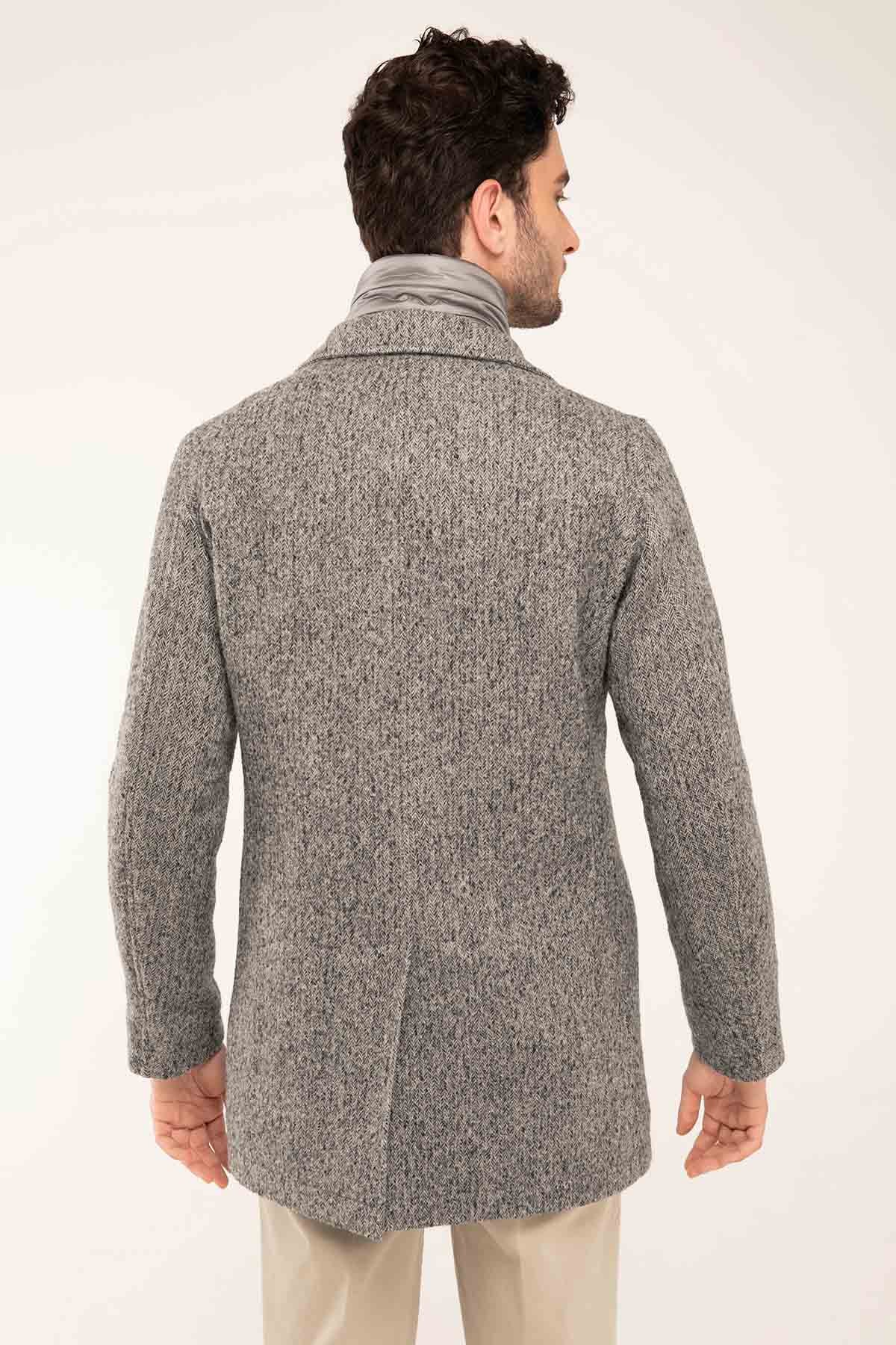 Herno Puffer İçli Kruvaze Balıksırtı Kaban-Libas Trendy Fashion Store