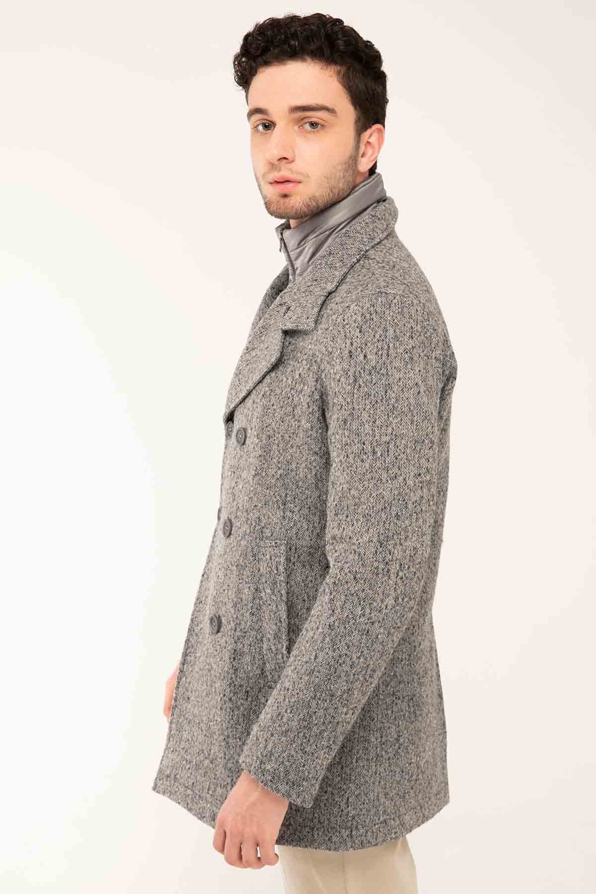 Herno Puffer İçli Kruvaze Balıksırtı Kaban-Libas Trendy Fashion Store