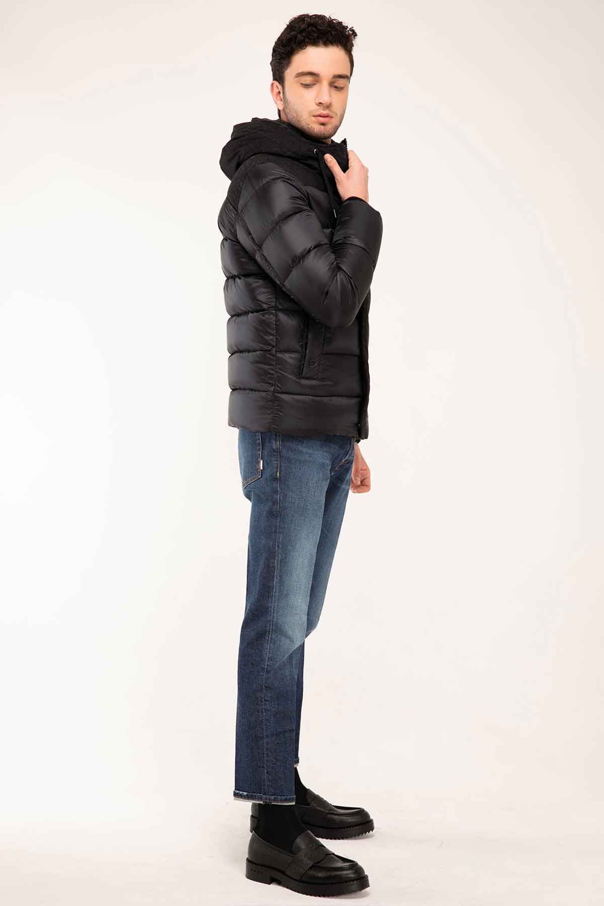 Herno Yün Kombinasyonlu Puffer Mont-Libas Trendy Fashion Store