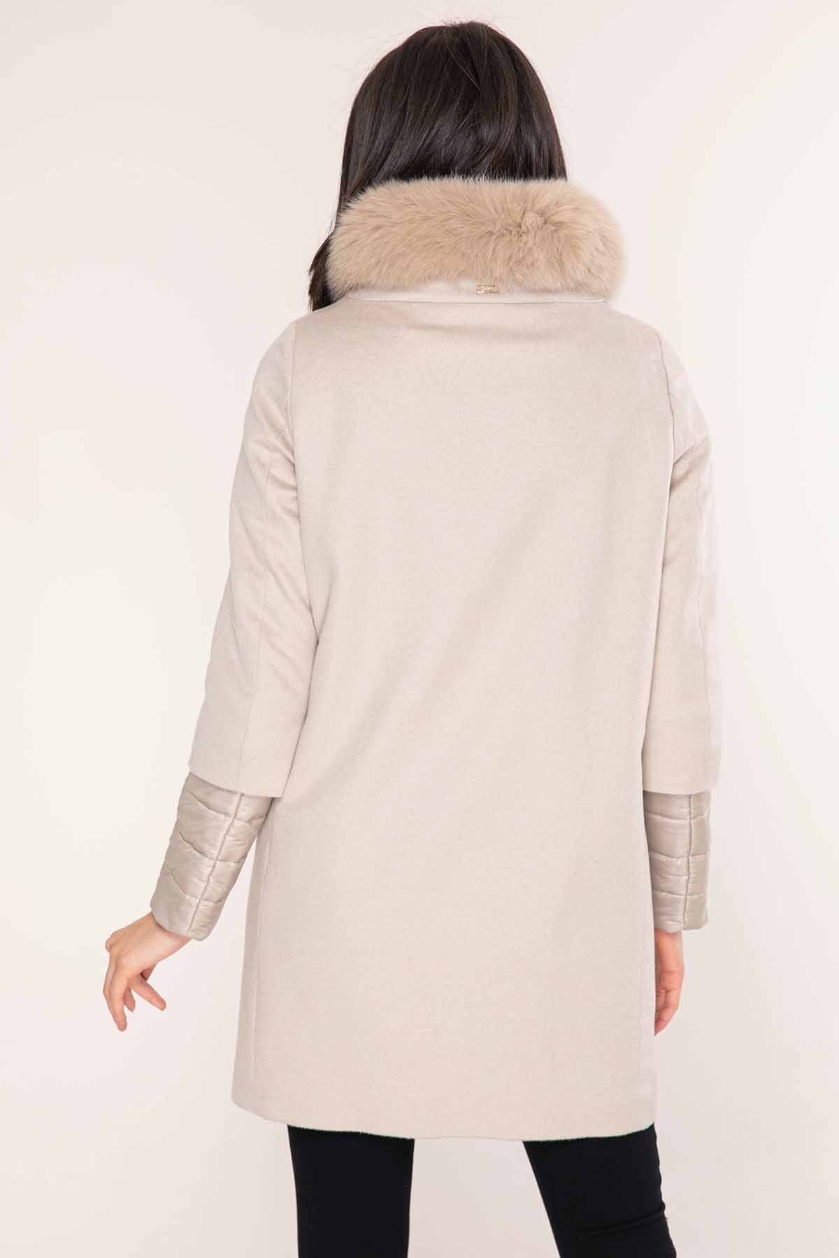 Herno Puffer İçli Kaşmir Manto-Libas Trendy Fashion Store