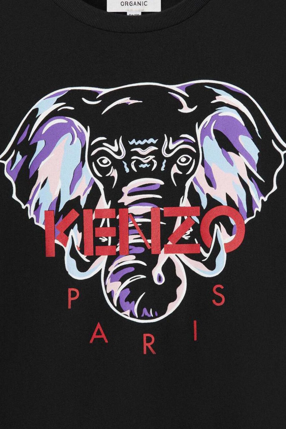 Kenzo 3-10 Yaş Kız Fil Logolu Uzun Kollu T-shirt-Libas Trendy Fashion Store