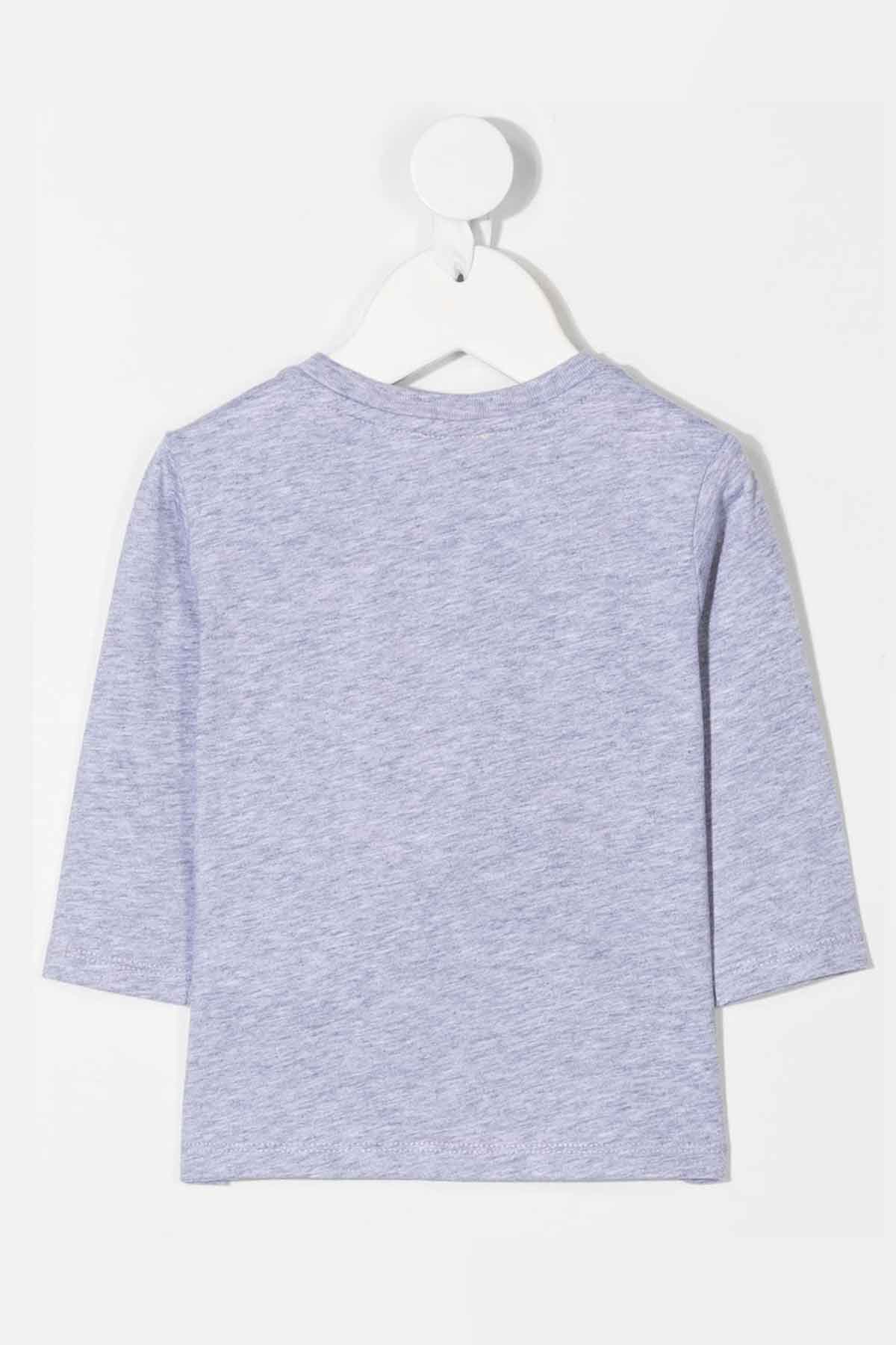 Kenzo 9 Ay - 2 Yaş Erkek Kaplan Logolu T-shirt-Libas Trendy Fashion Store