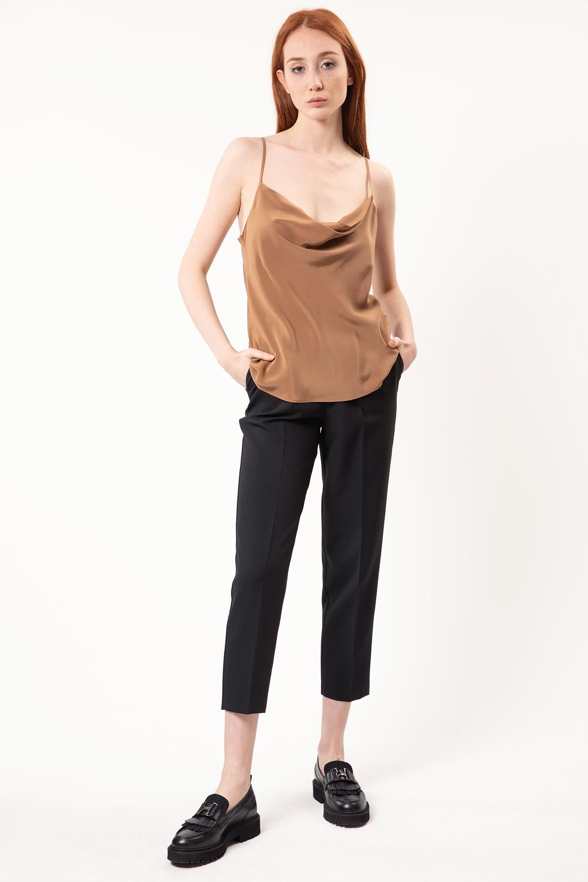 Mapa Degaje Yaka Askılı Bluz-Libas Trendy Fashion Store