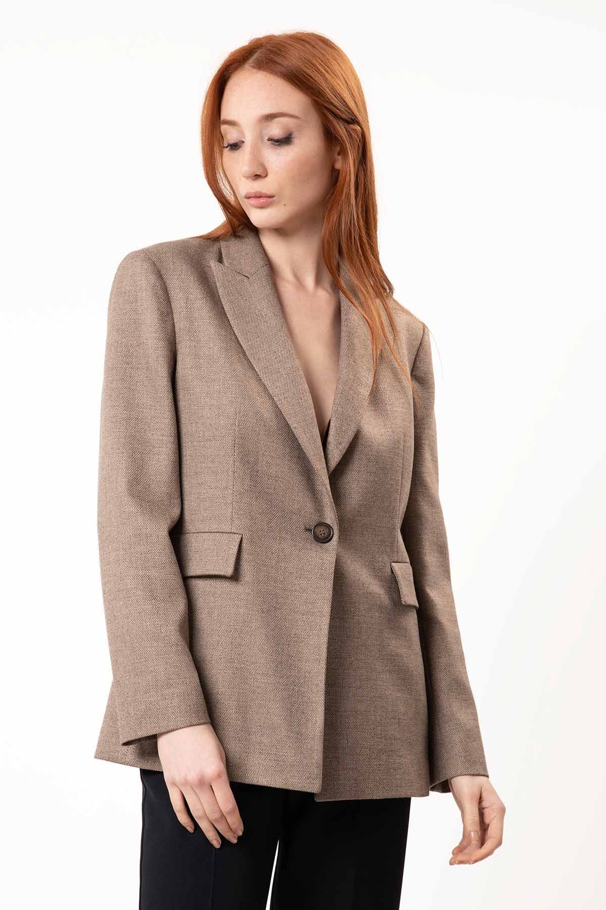 Mapa Tek Düğme Ceket-Libas Trendy Fashion Store