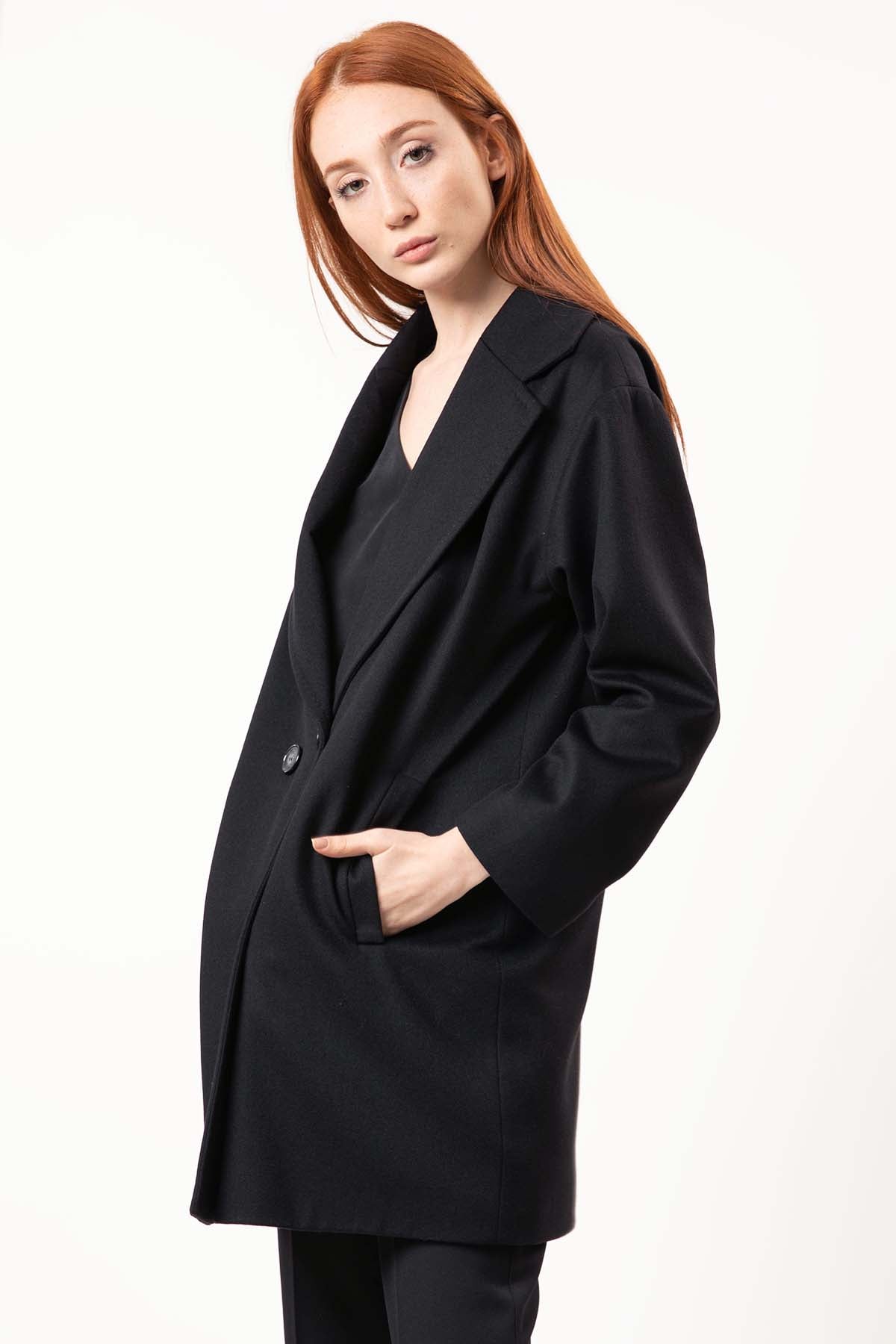 Mapa Kaşmirli Kruvaze Manto-Libas Trendy Fashion Store