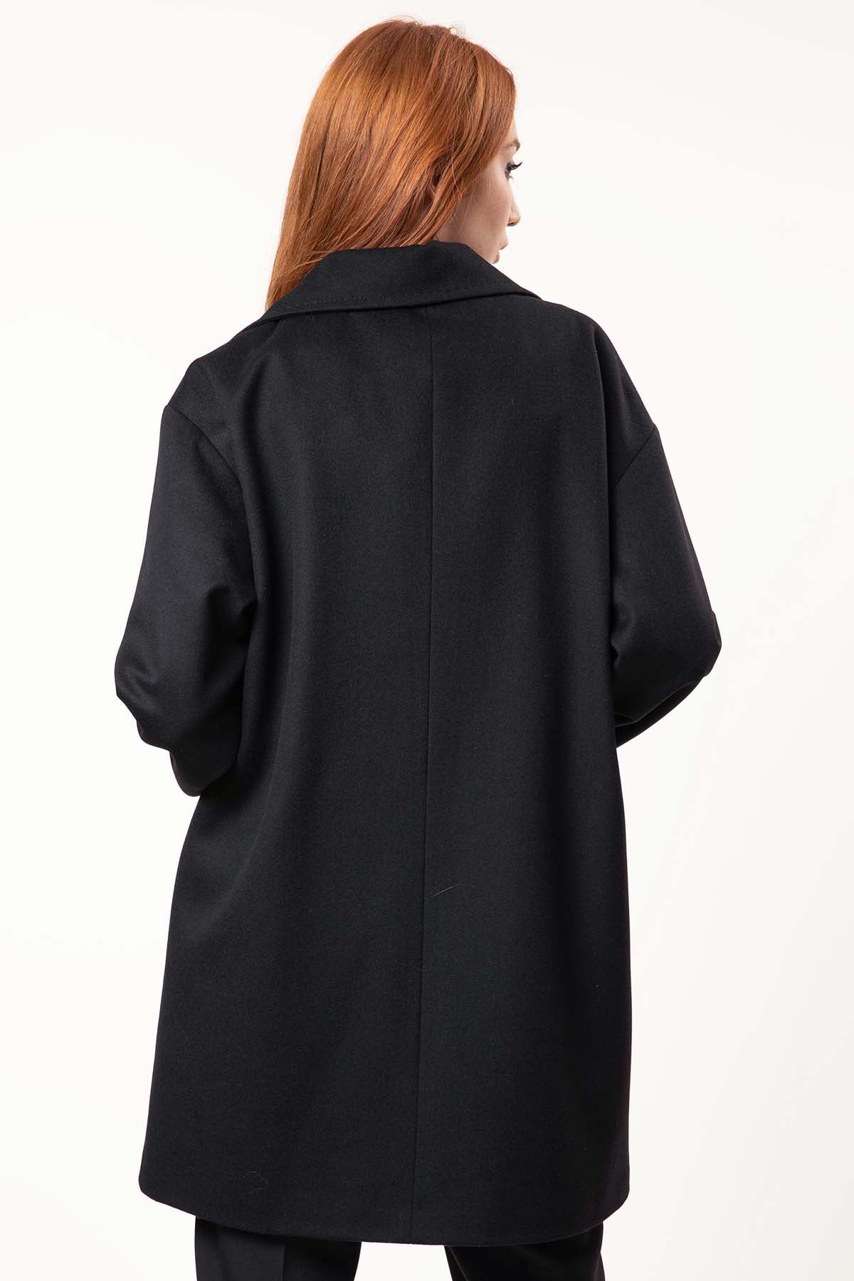 Mapa Kaşmirli Kruvaze Manto-Libas Trendy Fashion Store