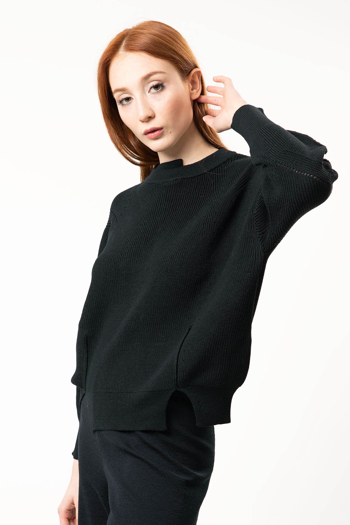 Crea Concept Yaka Detaylı Yün Triko-Libas Trendy Fashion Store