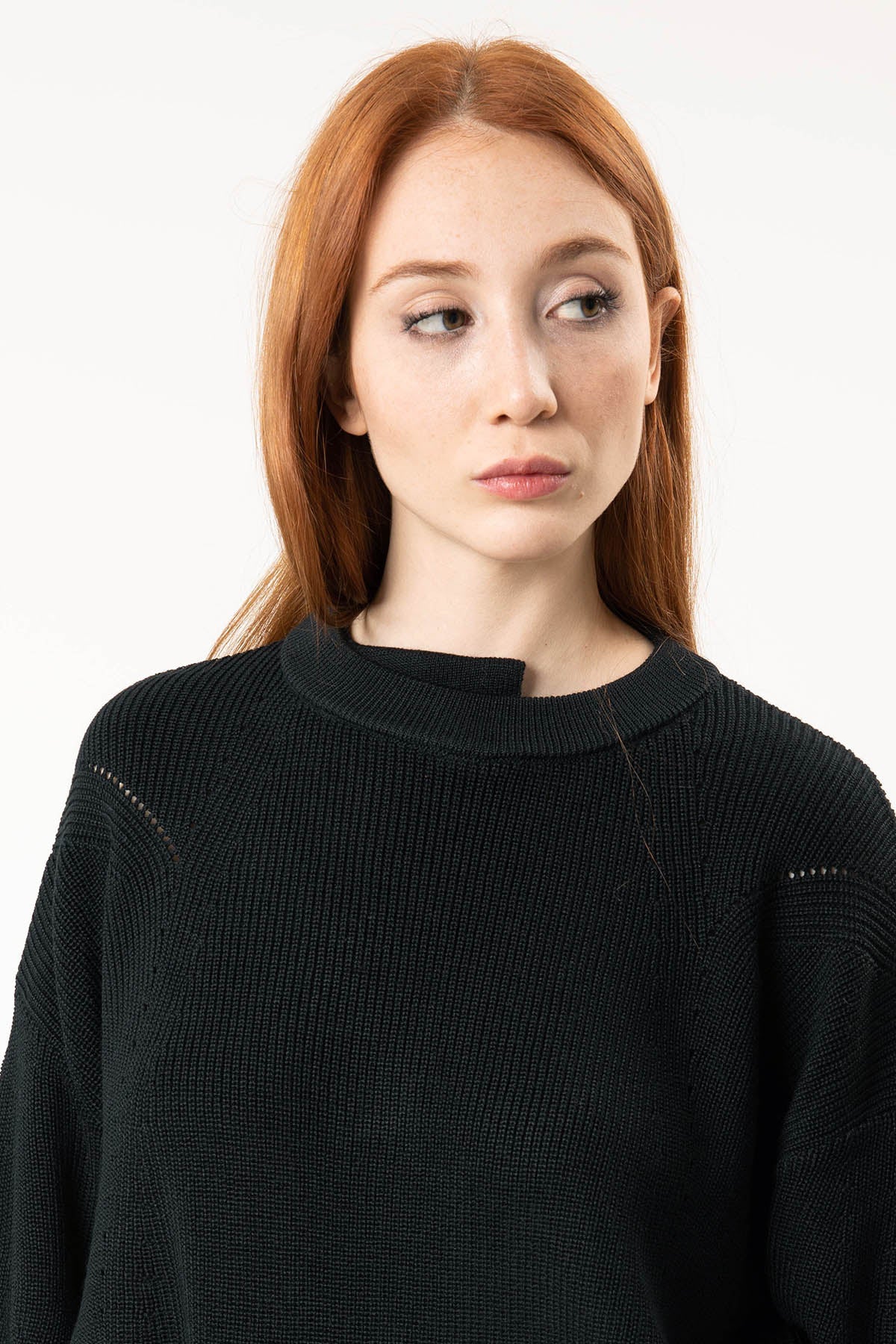 Crea Concept Yaka Detaylı Yün Triko-Libas Trendy Fashion Store