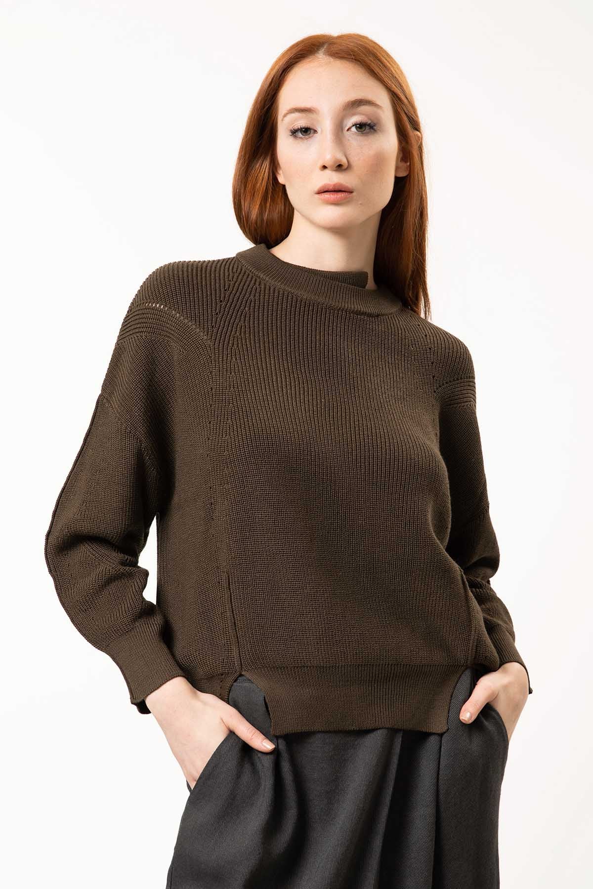 Crea Concept Düşük Omuz Triko-Libas Trendy Fashion Store