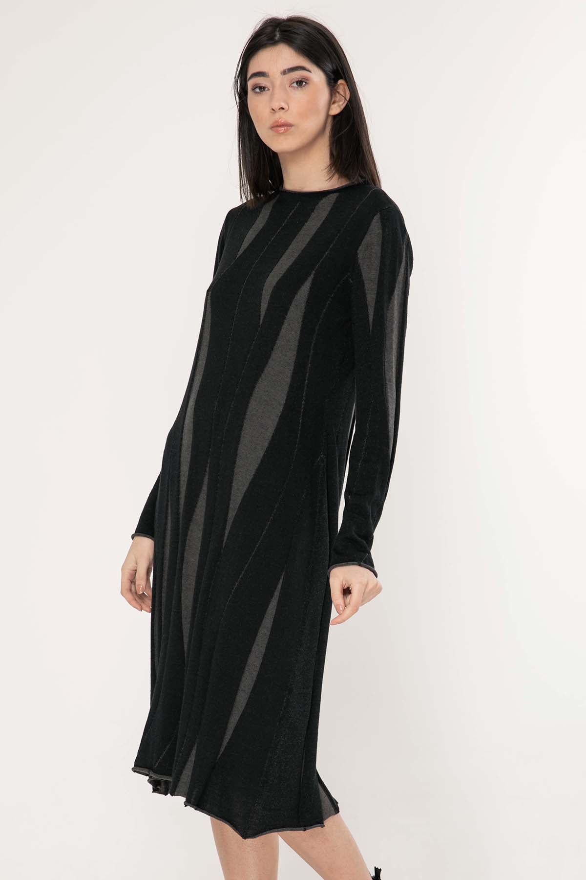 Crea Concept Triko Midi Elbise-Libas Trendy Fashion Store