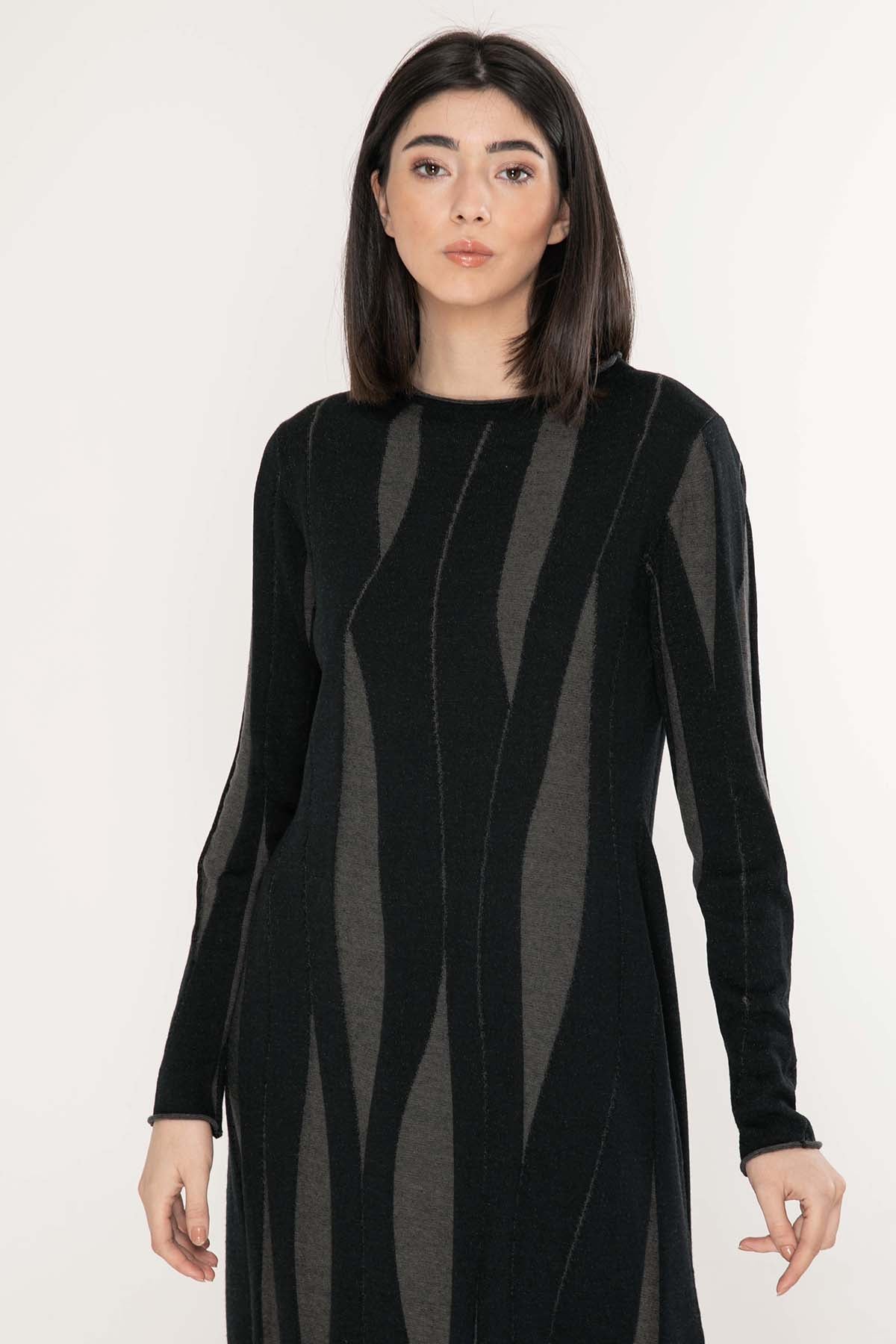 Crea Concept Triko Midi Elbise-Libas Trendy Fashion Store