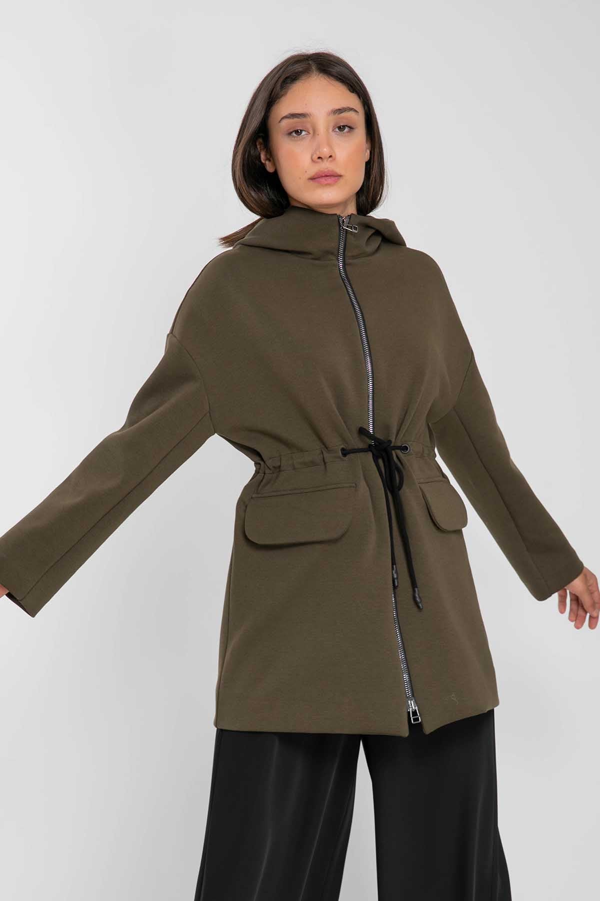 Crea Concept Belden Büzgülü Ceket-Libas Trendy Fashion Store