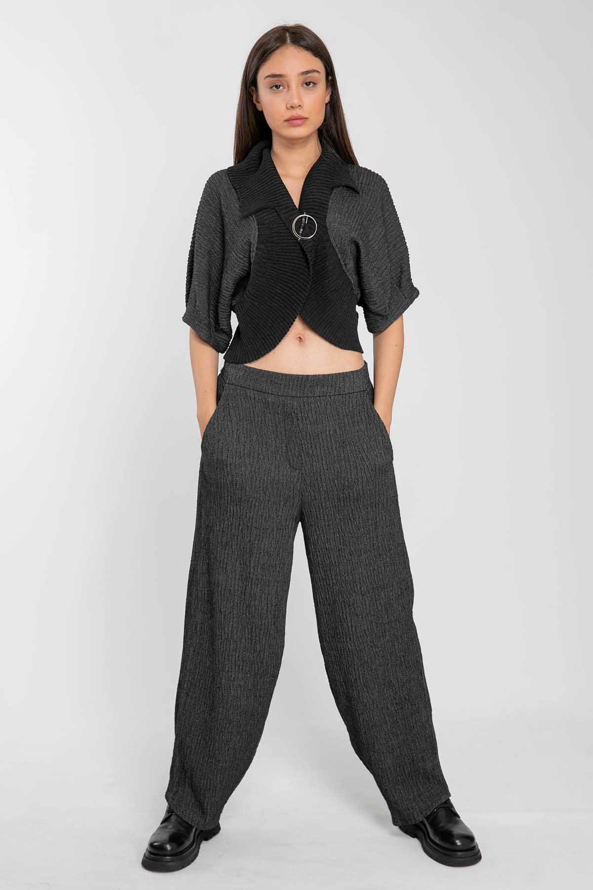 Crea Concept Crop Triko Ceket-Libas Trendy Fashion Store