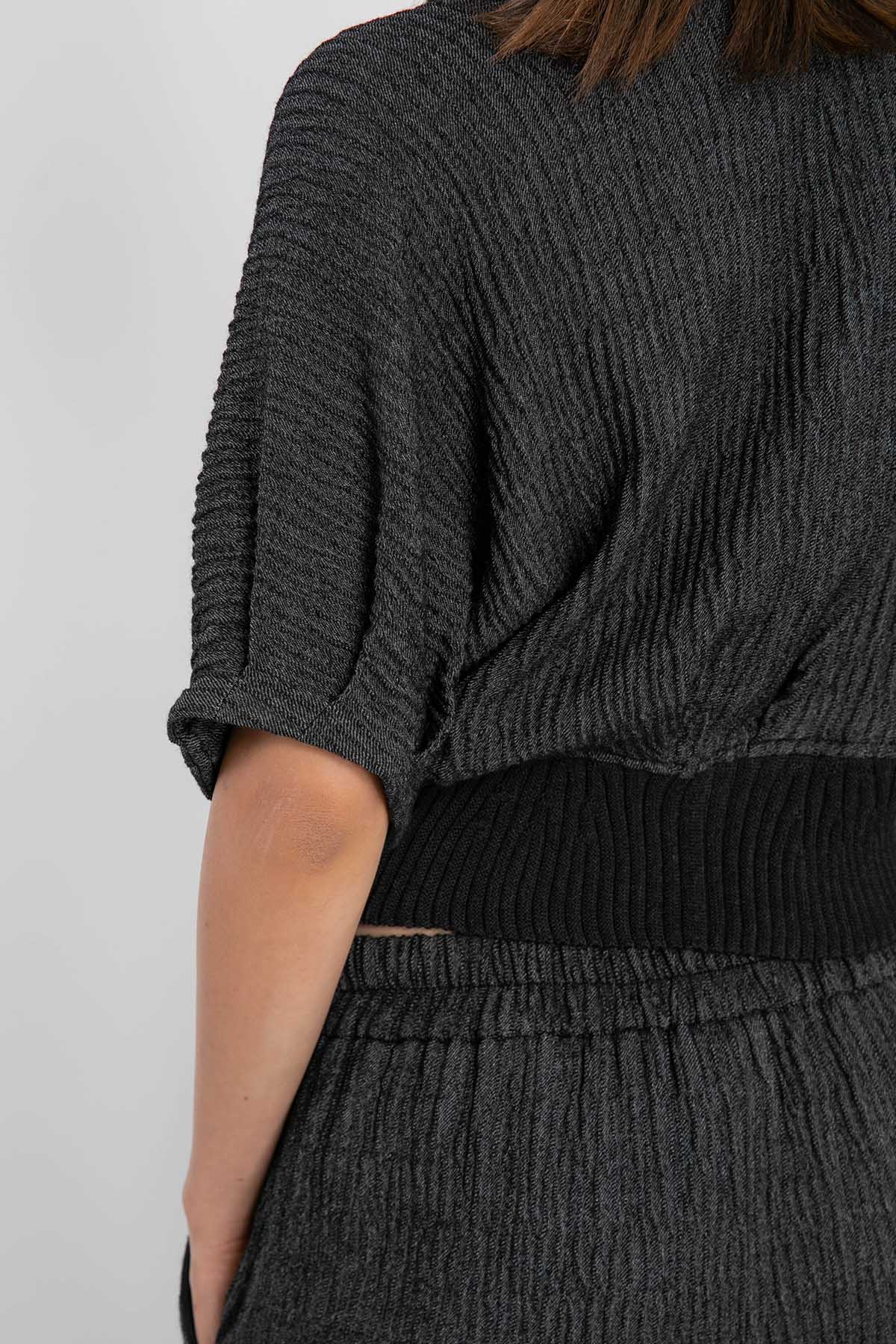 Crea Concept Crop Triko Ceket-Libas Trendy Fashion Store