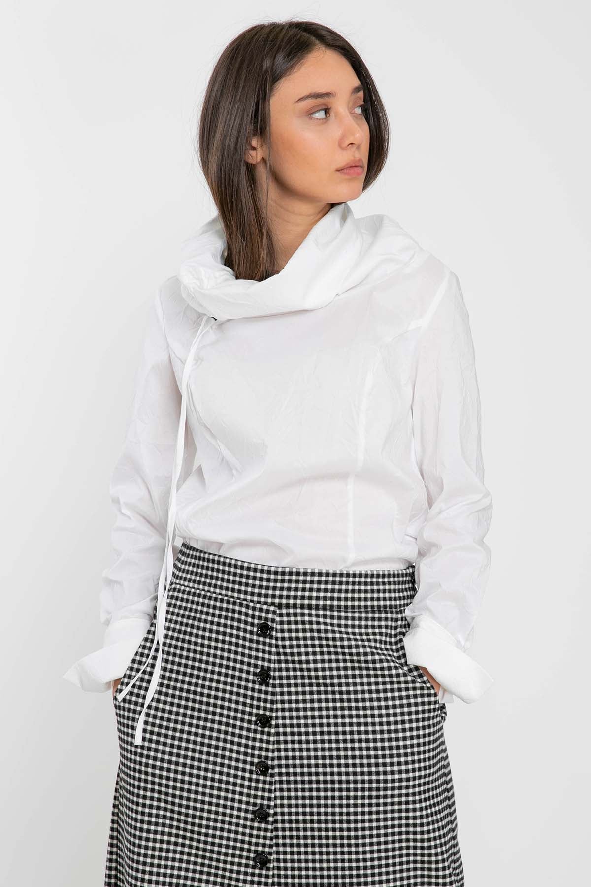 Crea Concept Şal Yaka Bluz-Libas Trendy Fashion Store