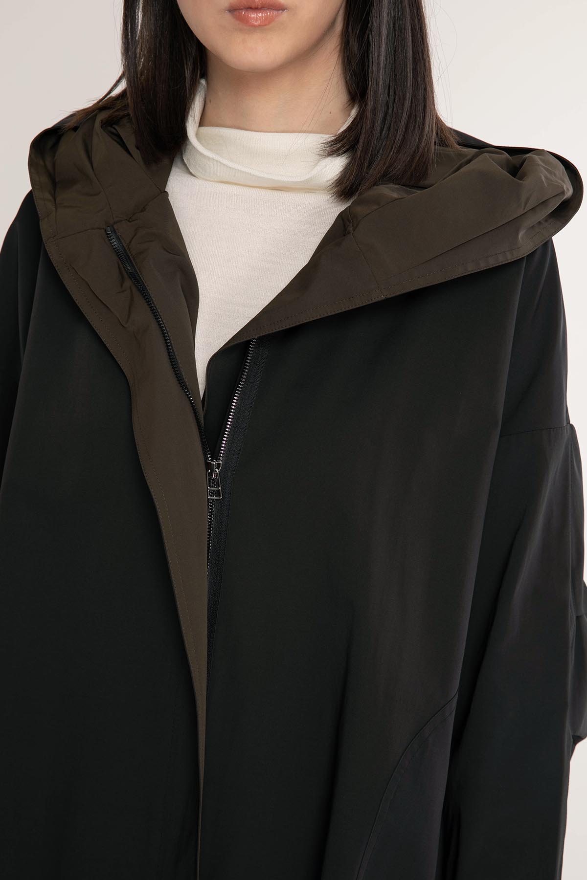 Crea Concept Fermuarlı Trençkot-Libas Trendy Fashion Store