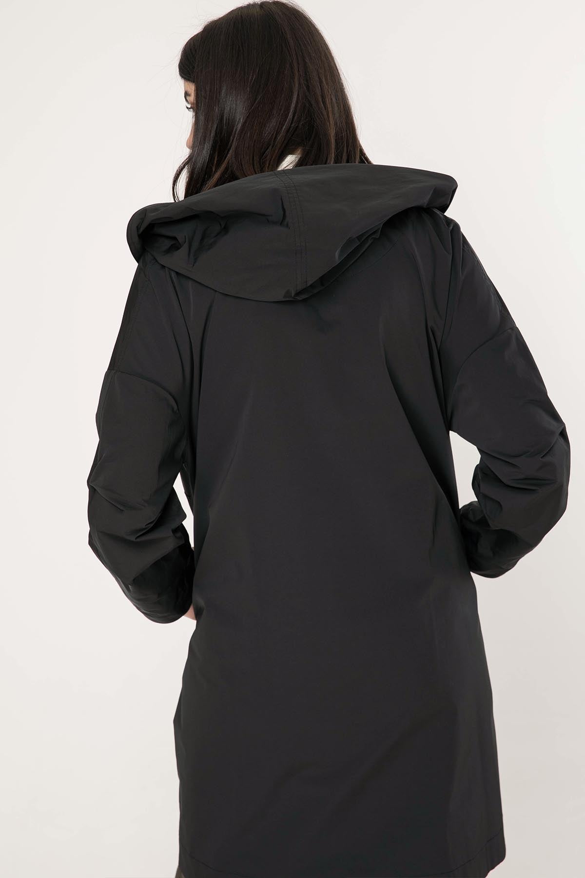 Crea Concept Fermuarlı Trençkot-Libas Trendy Fashion Store