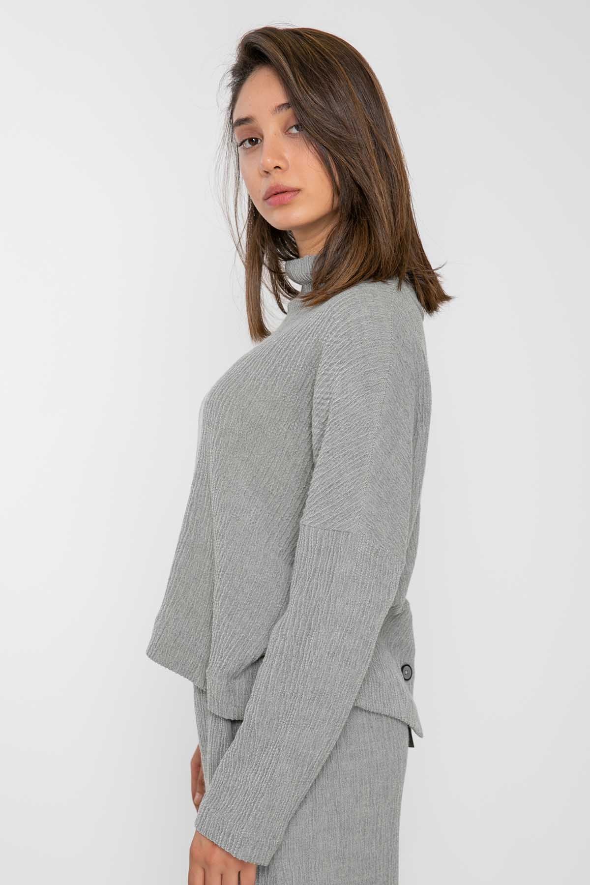 Crea Concept Yarım Balıkçı Yaka Triko-Libas Trendy Fashion Store