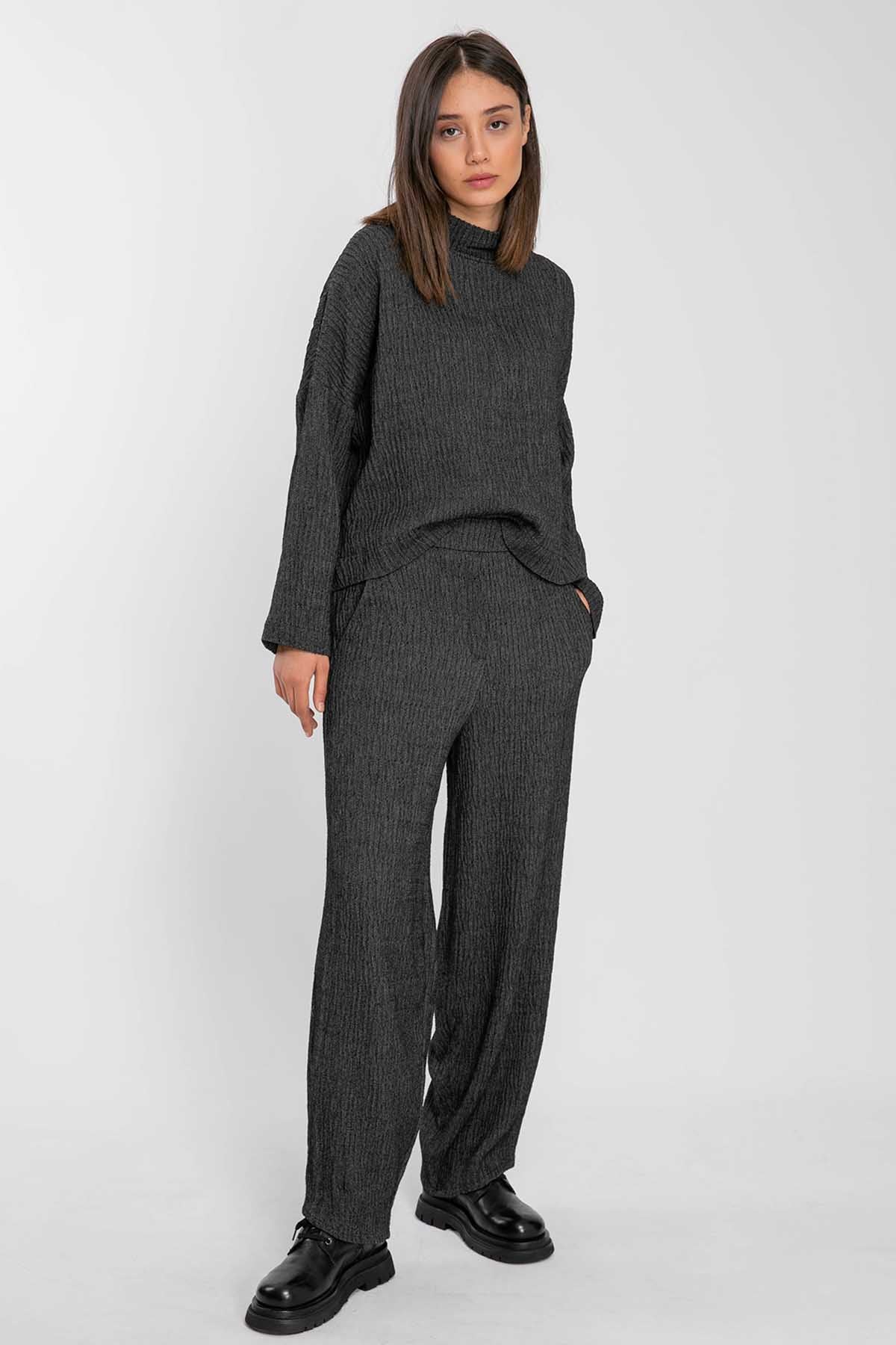 Crea Concept Yarım Balıkçı Yaka Triko-Libas Trendy Fashion Store