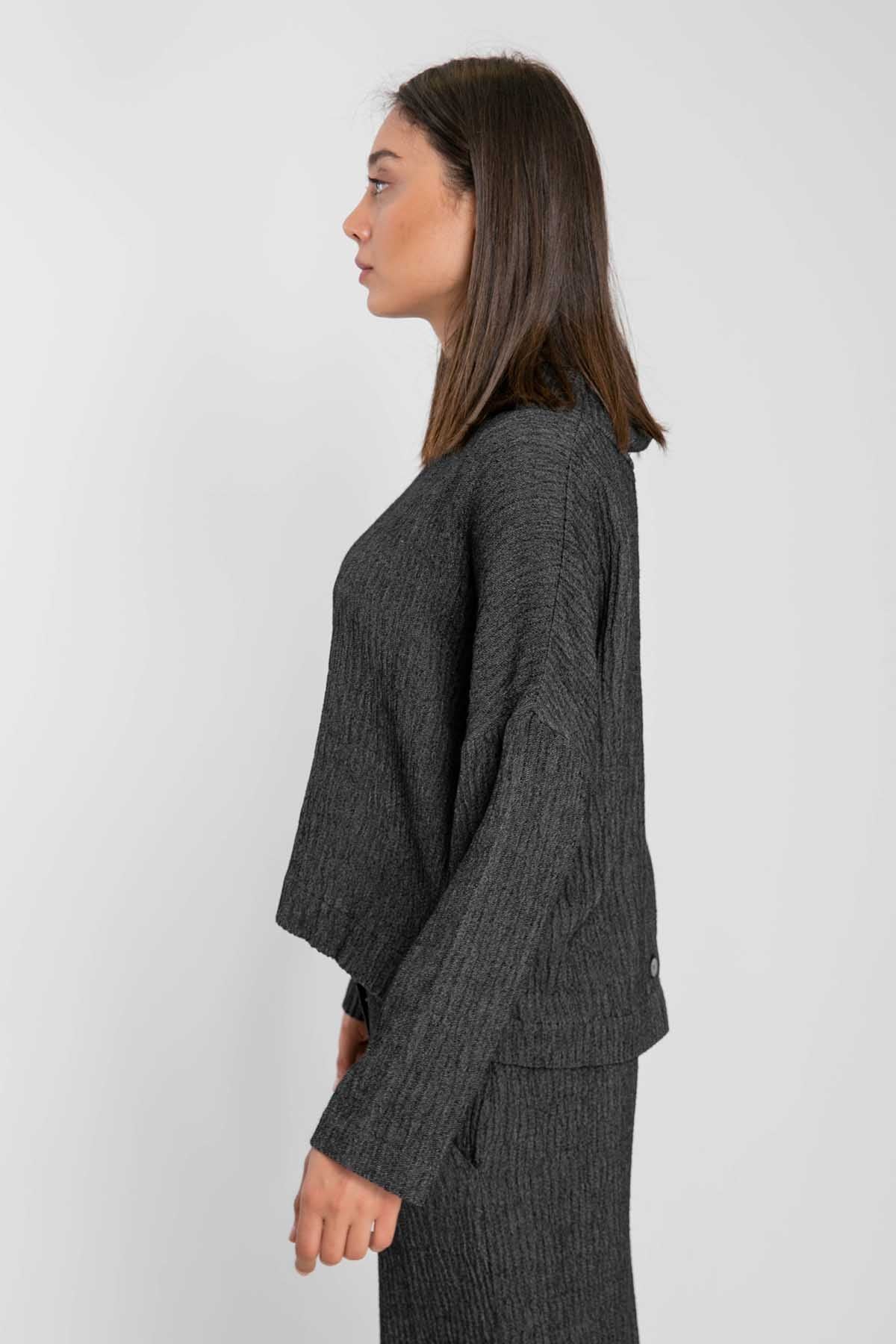 Crea Concept Yarım Balıkçı Yaka Triko-Libas Trendy Fashion Store