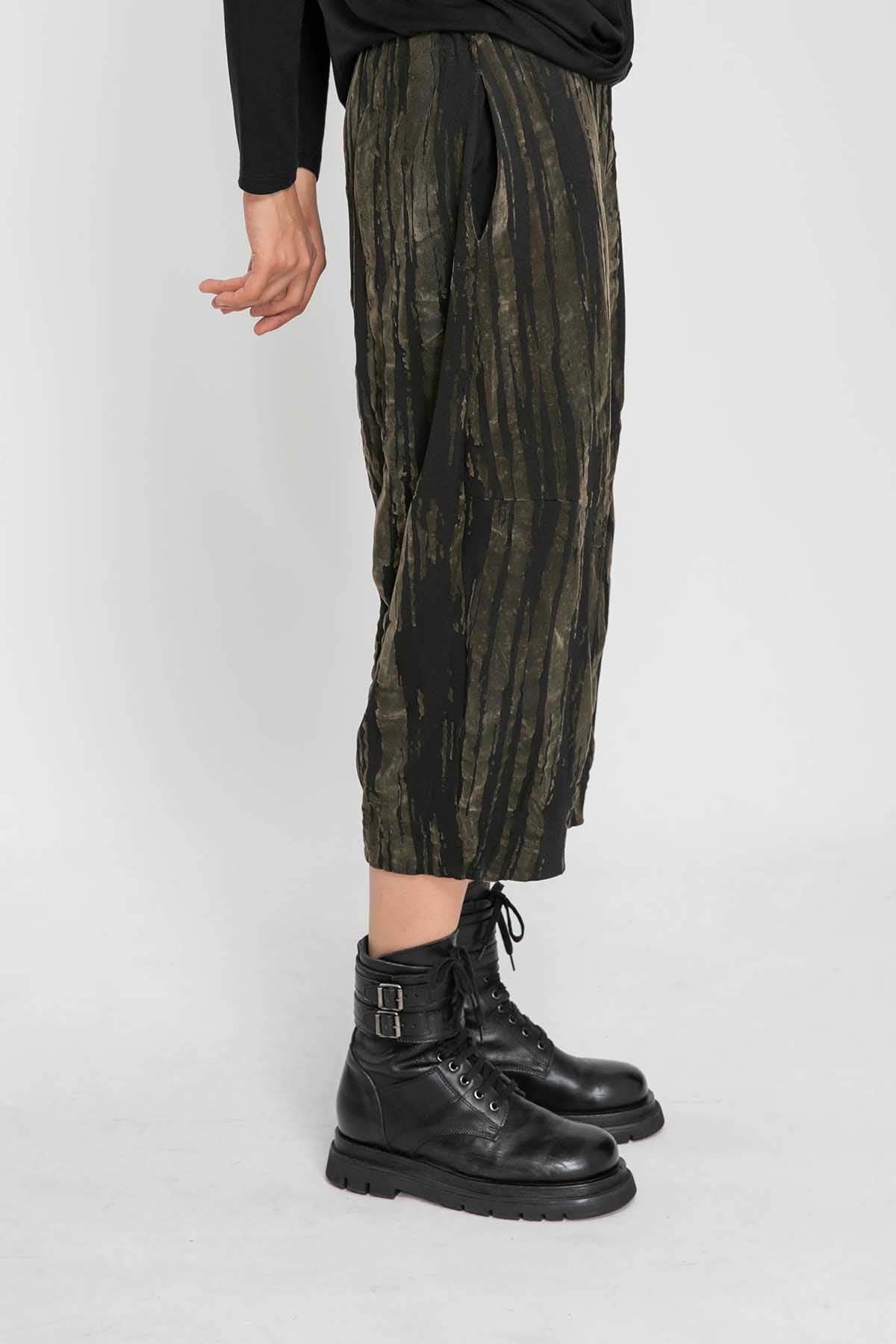 Crea Concept Ağı Düşük Crop Paça Pantolon-Libas Trendy Fashion Store