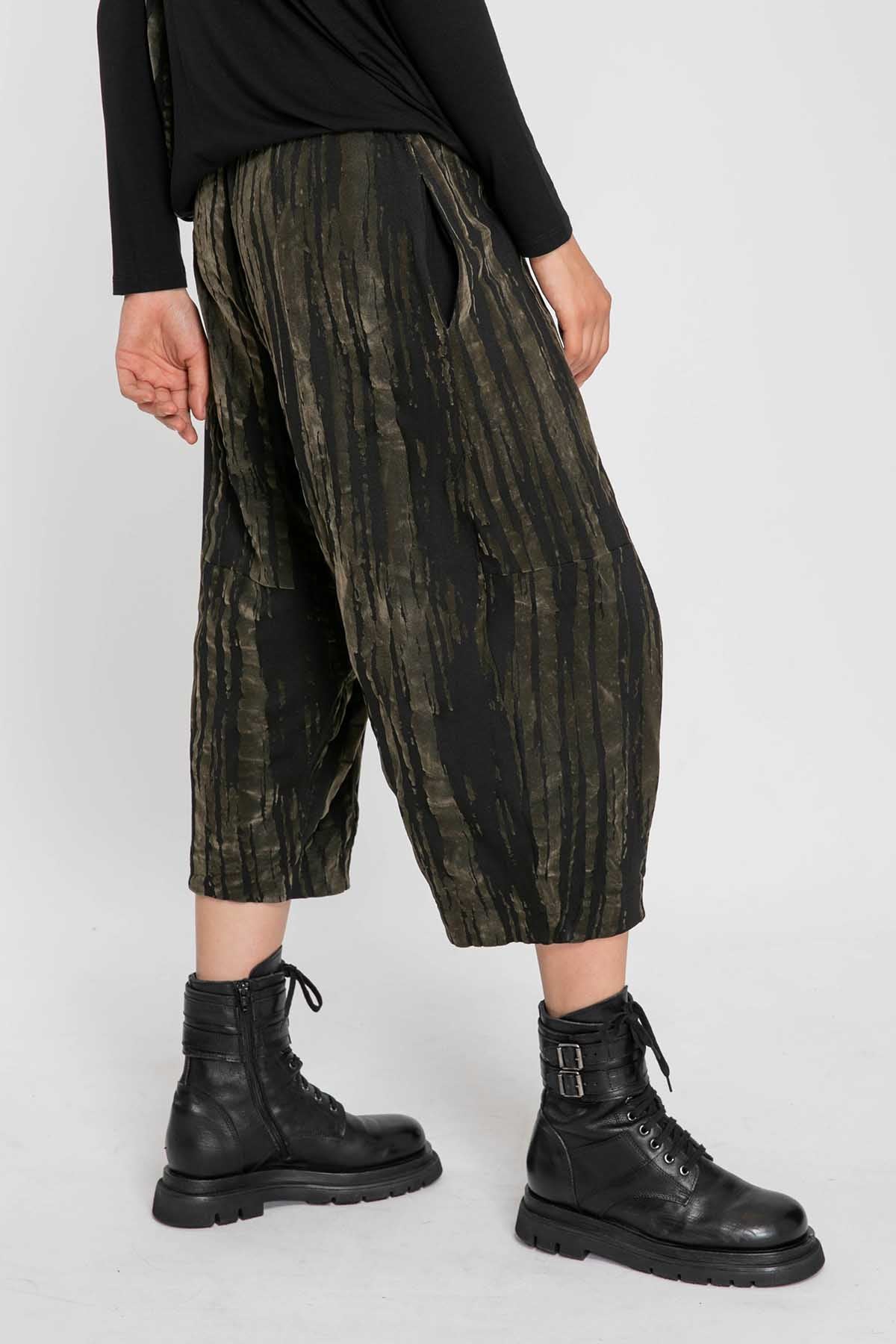 Crea Concept Ağı Düşük Crop Paça Pantolon-Libas Trendy Fashion Store