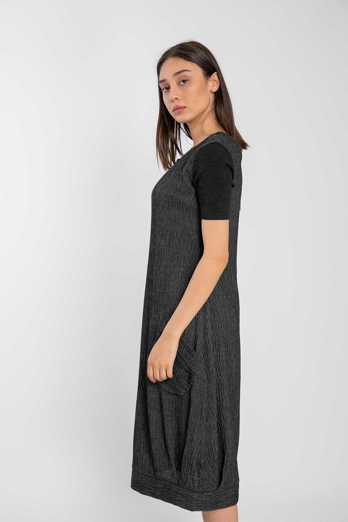 Crea Concept Midi Triko Elbise-Libas Trendy Fashion Store