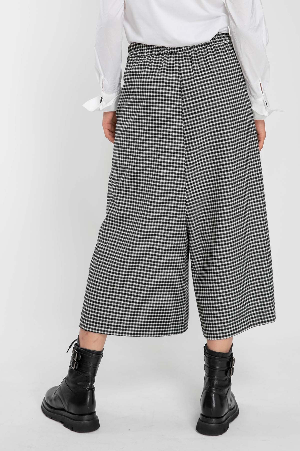 Crea Concept Yüksek Bel Pötikare Pantolon-Libas Trendy Fashion Store