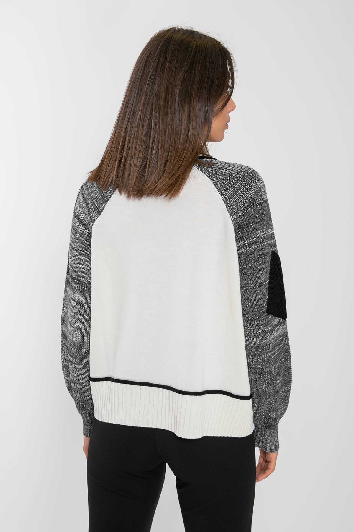 Crea Concept Fermuarlı Triko Ceket-Libas Trendy Fashion Store