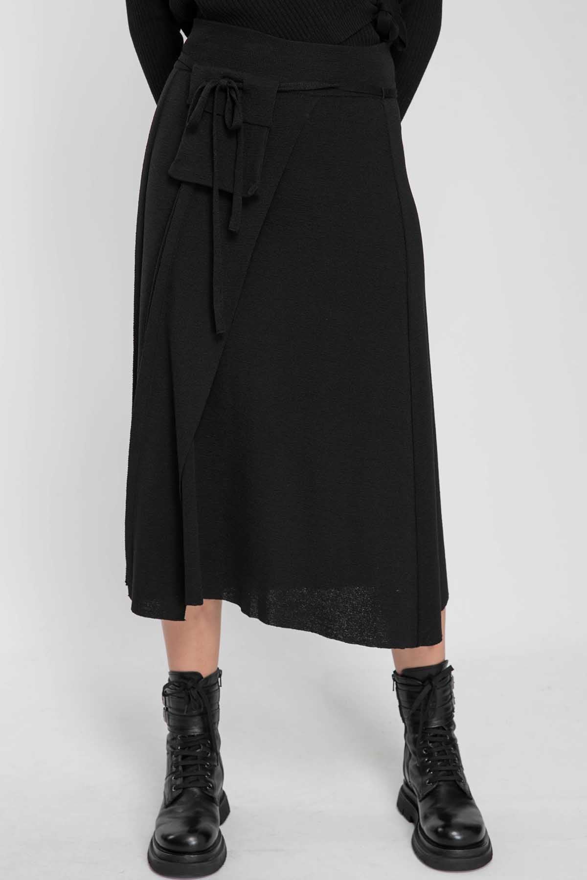 Crea Concept Kemerli Midi Etek-Libas Trendy Fashion Store