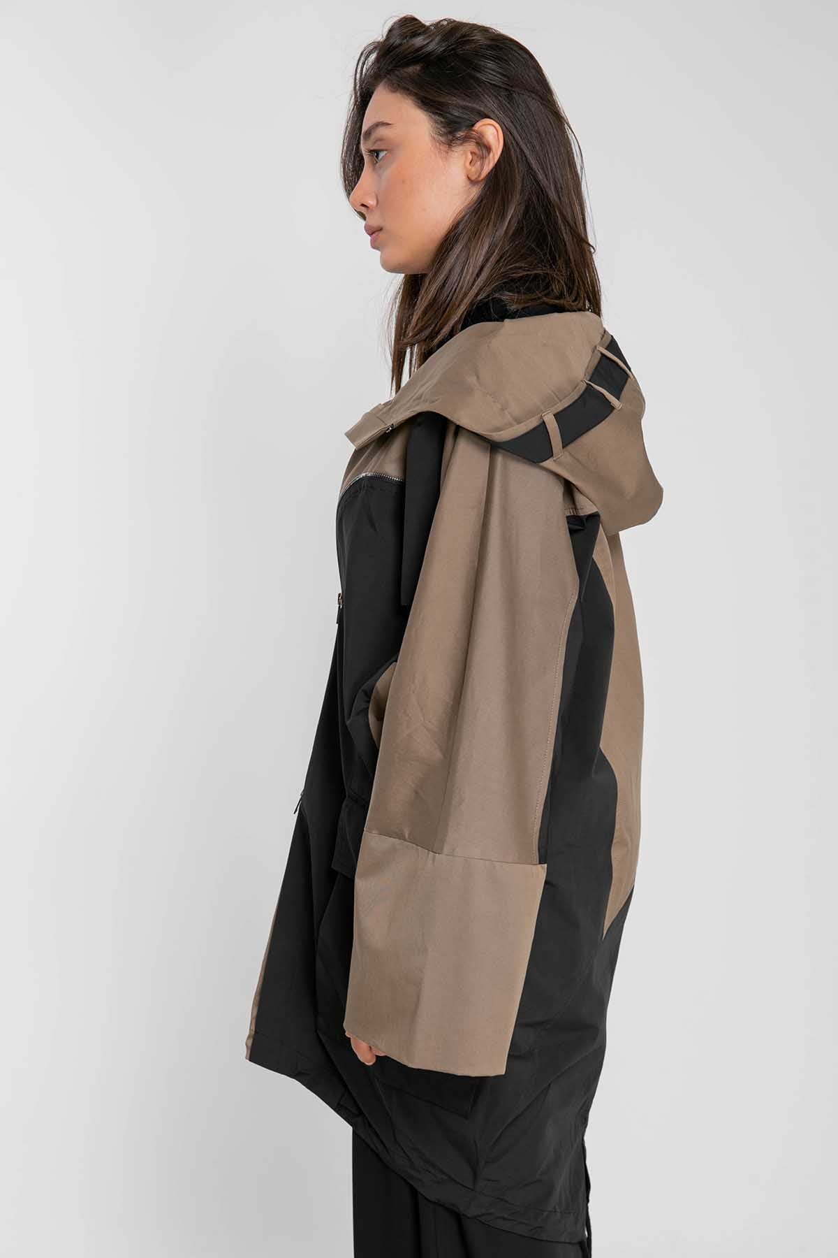 Crea Concept Oversize Trençkot-Libas Trendy Fashion Store