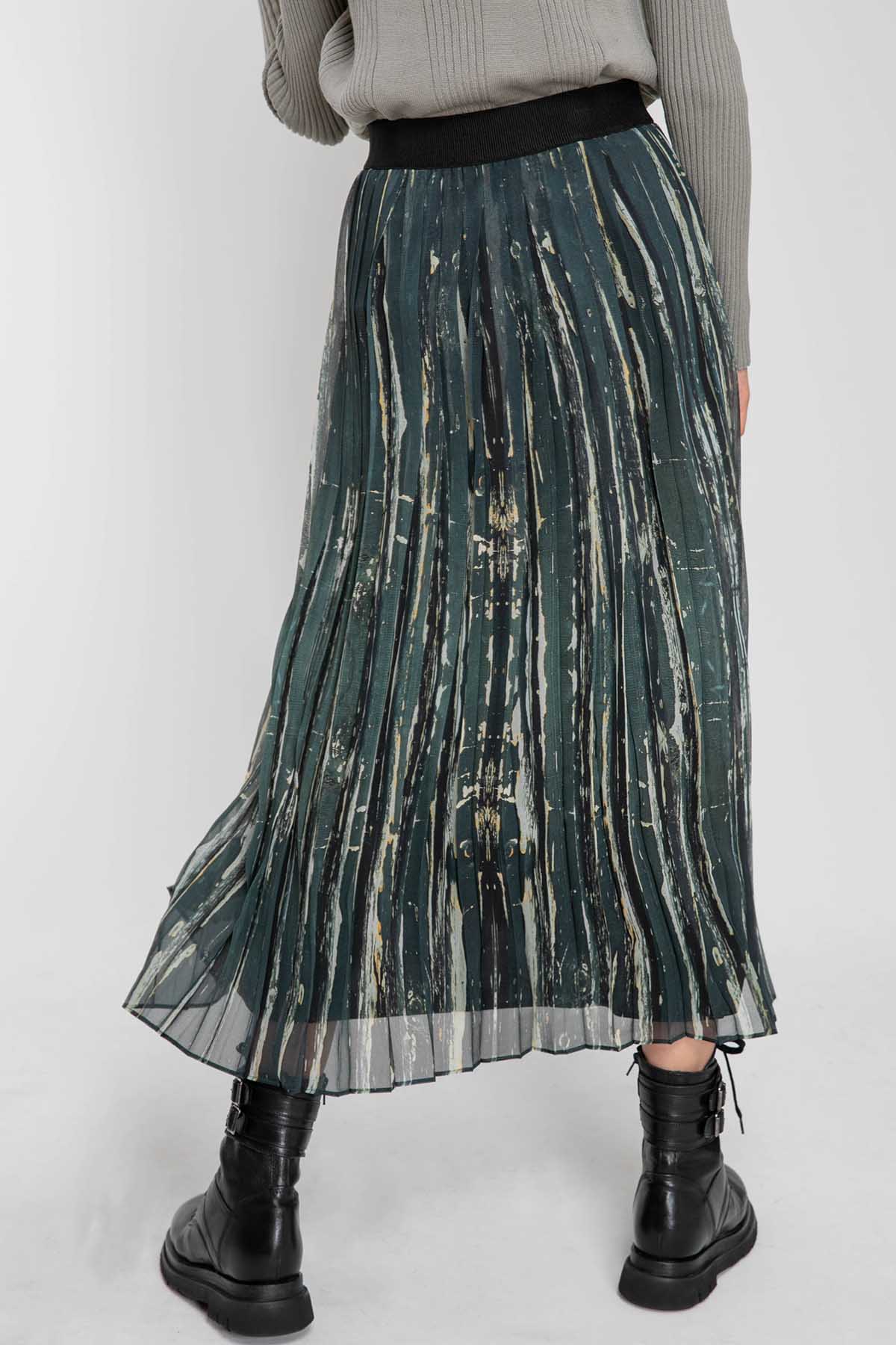 Crea Concept Pileli Midi Etek-Libas Trendy Fashion Store