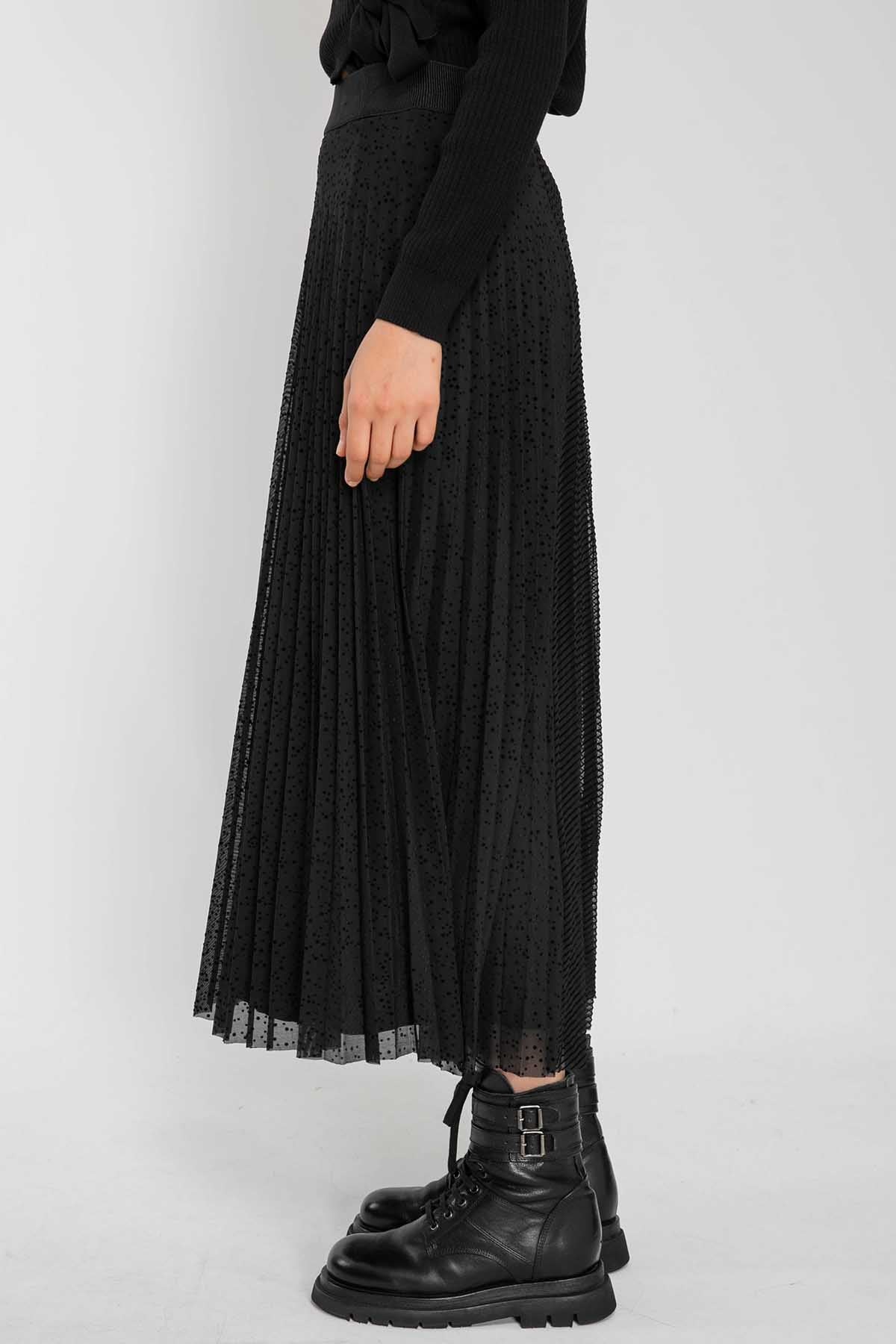 Crea Concept Pileli Midi Etek-Libas Trendy Fashion Store