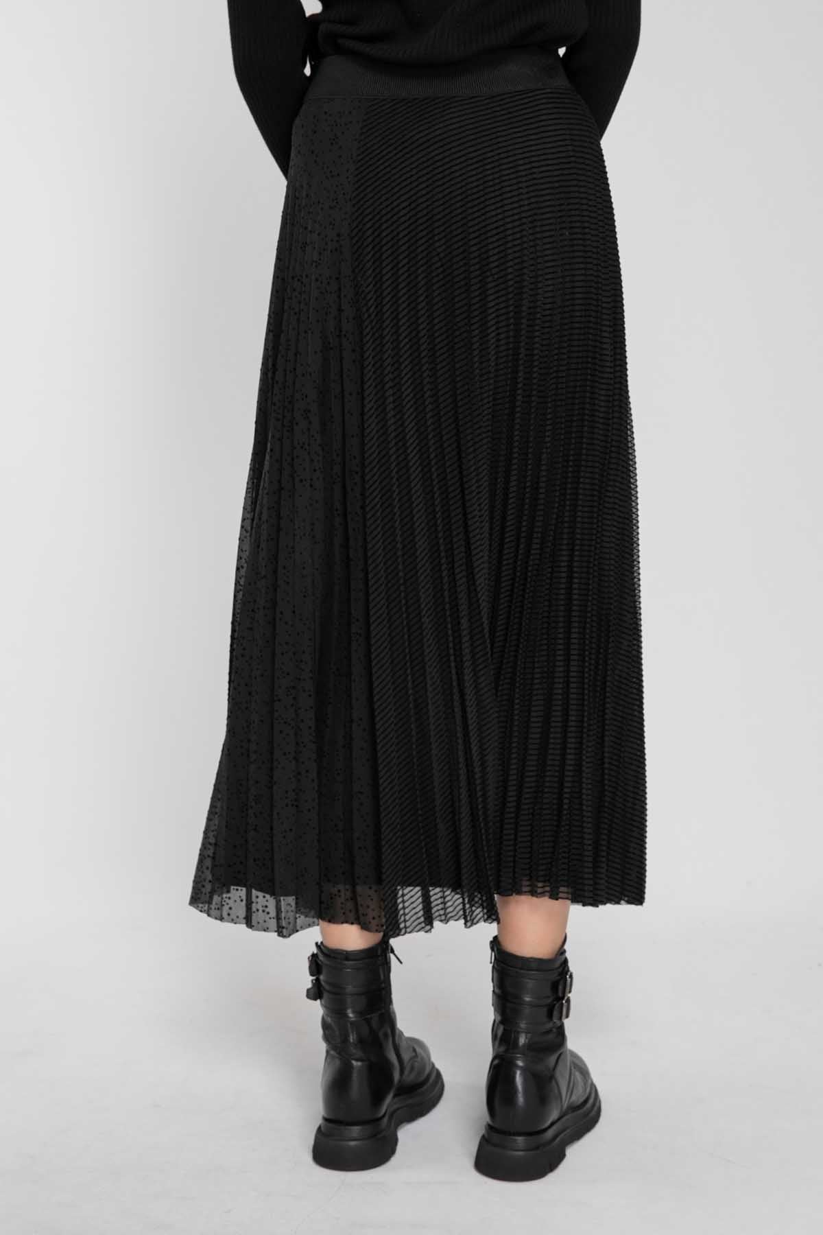 Crea Concept Pileli Midi Etek-Libas Trendy Fashion Store