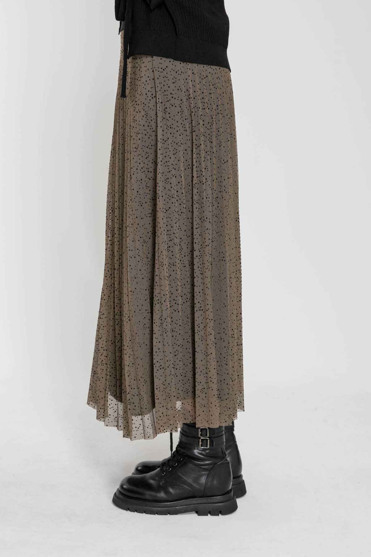 Crea Concept Pileli Midi Etek-Libas Trendy Fashion Store