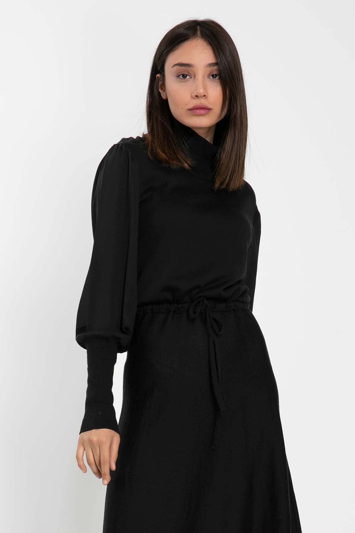 Crea Concept Balıkçı Yaka Elbise-Libas Trendy Fashion Store