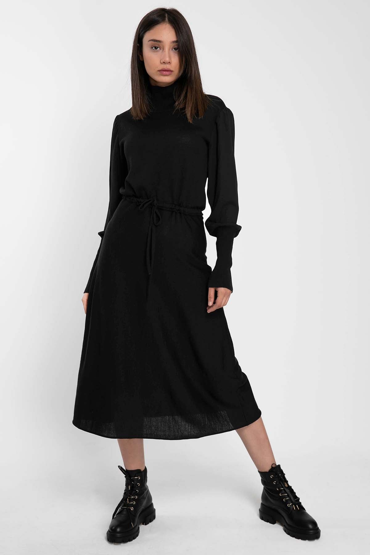 Crea Concept Balıkçı Yaka Elbise-Libas Trendy Fashion Store