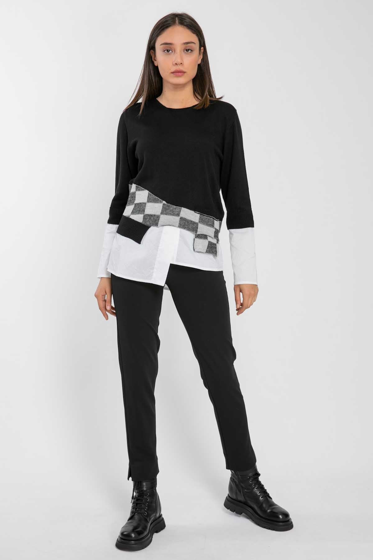 Crea Concept Gömlek Bitişli Triko-Libas Trendy Fashion Store