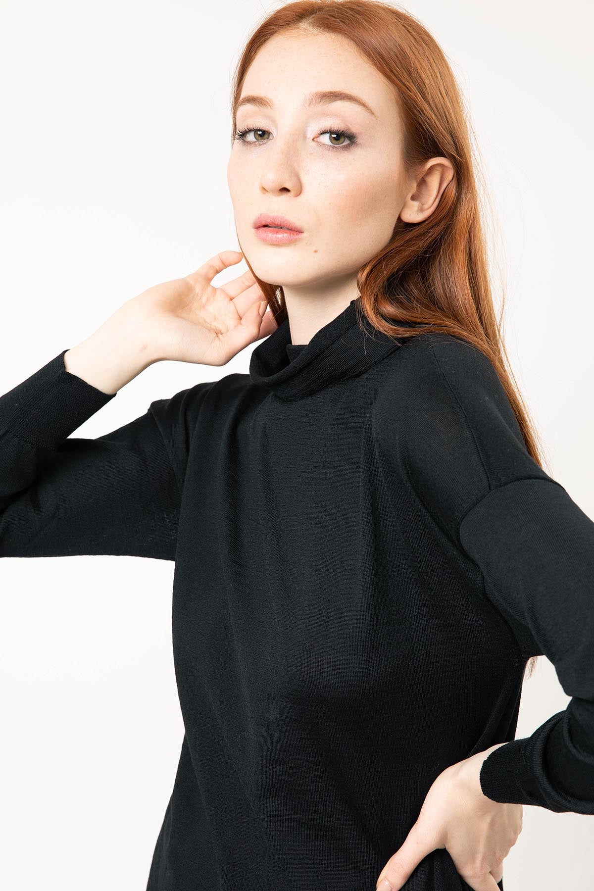 Crea Concept Asimetrik Etek Uçlu Triko-Libas Trendy Fashion Store